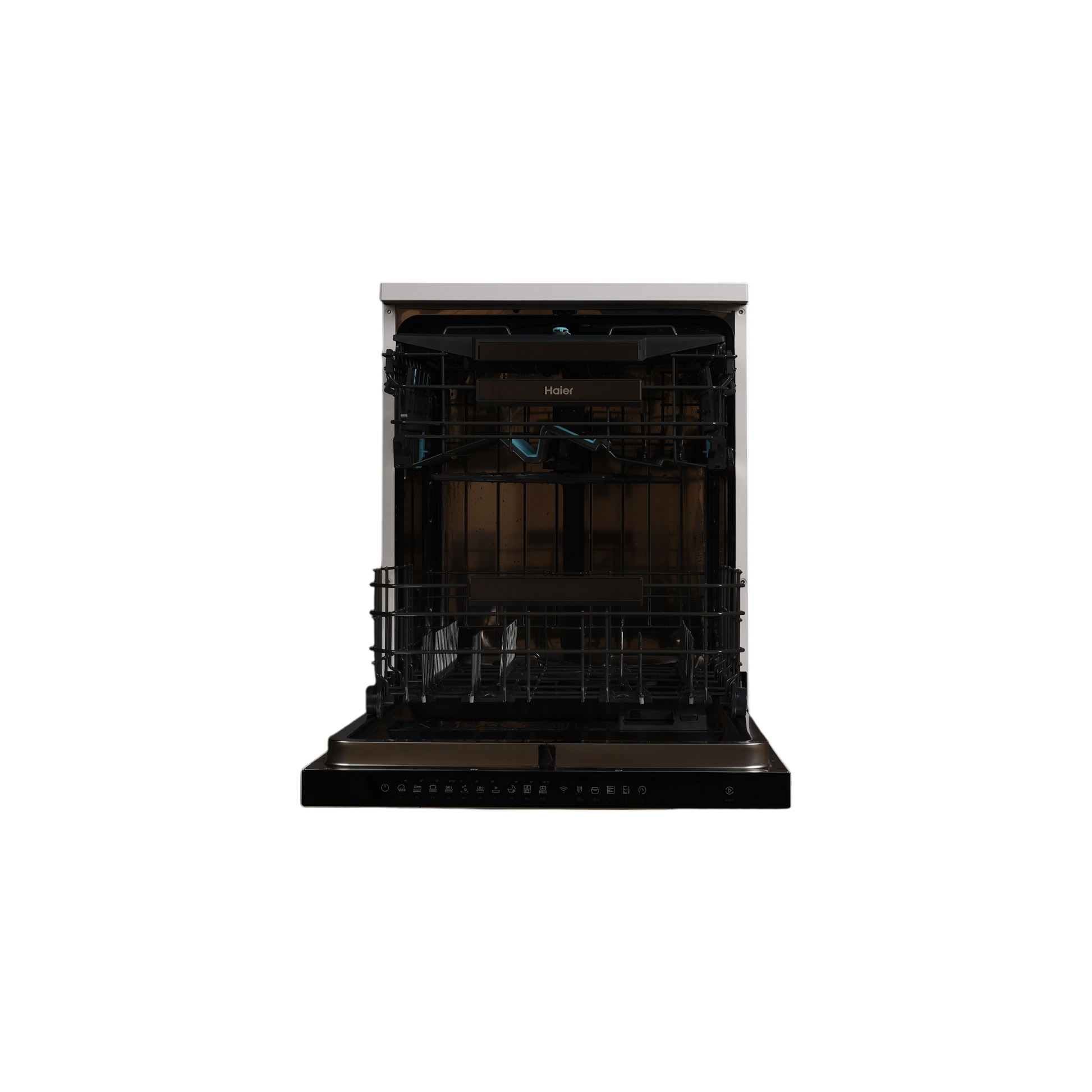 Lave-Vaisselle Pose Libre 14 Cvts Reconditionné HAIER XF 4A4M4PW : vue de l'intérieur