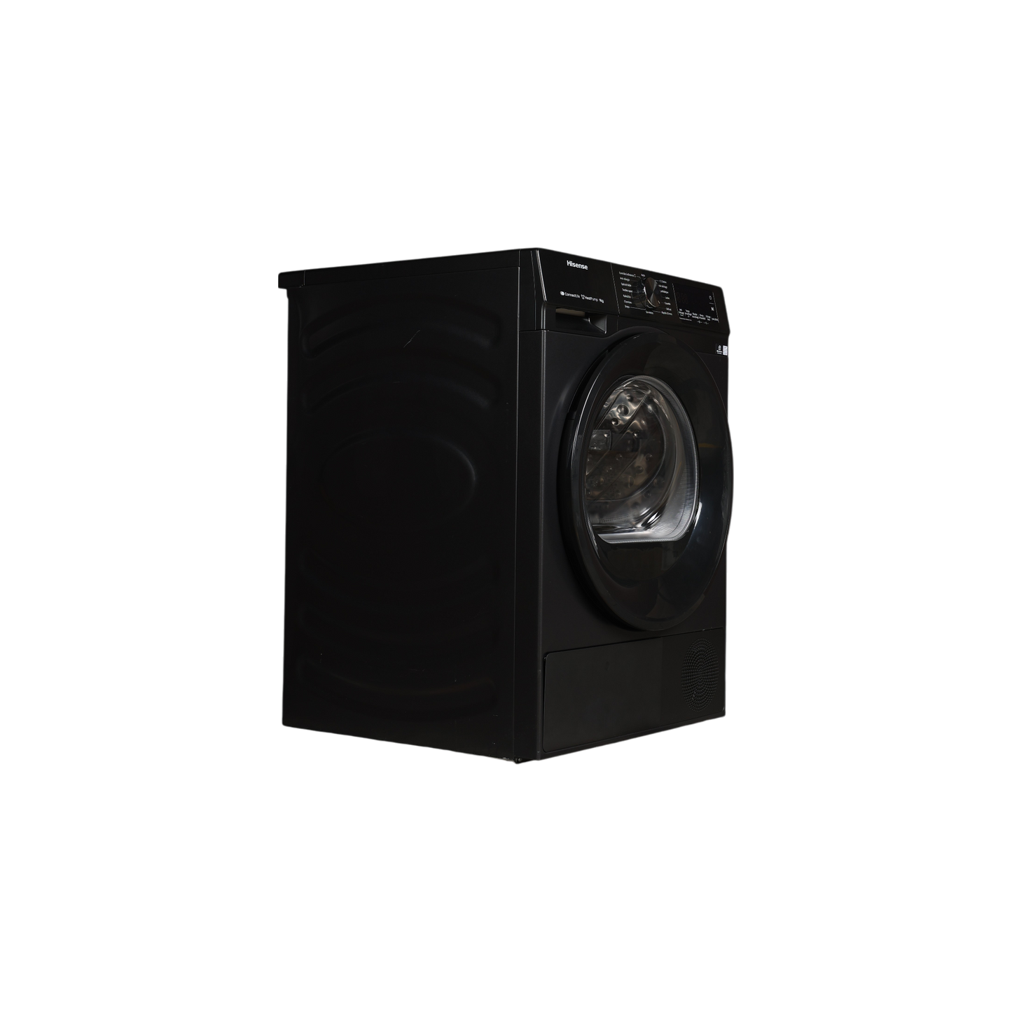 Seche-Linge Pompe À Chaleur 9 kg Reconditionné HISENSE DH3S902BB3 : vue du côté gauche