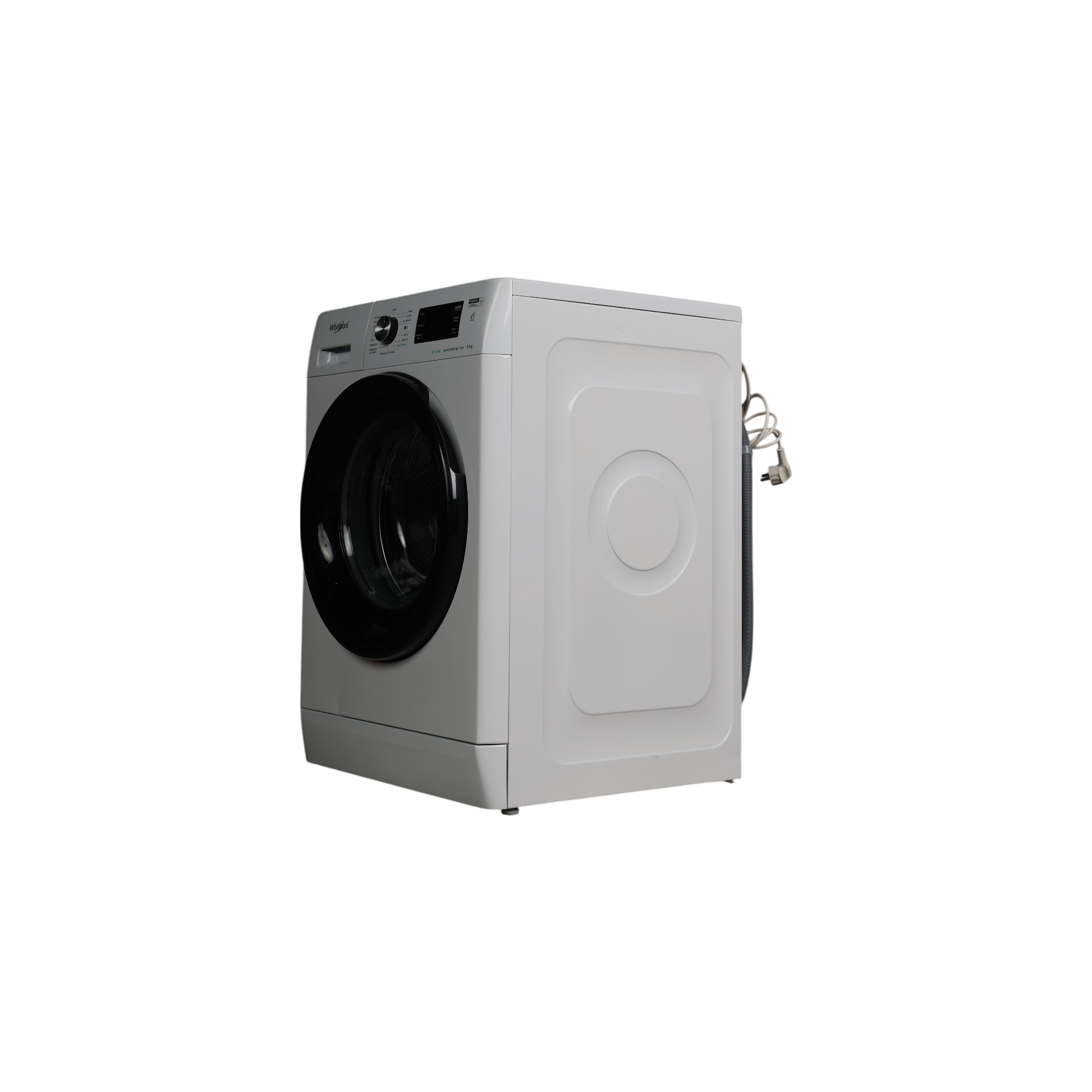 Lave-Linge Hublot 9 kg Reconditionné WHIRLPOOL FFBP9469BVFR : vue du côté droit