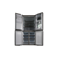Réfrigérateur Multi-Portes 508 L Reconditionné LG GMX844BS6F : vue de l'intérieur