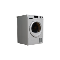 Seche-Linge Condensation 8 kg Reconditionné HAIER HD80-B636W : vue du côté gauche