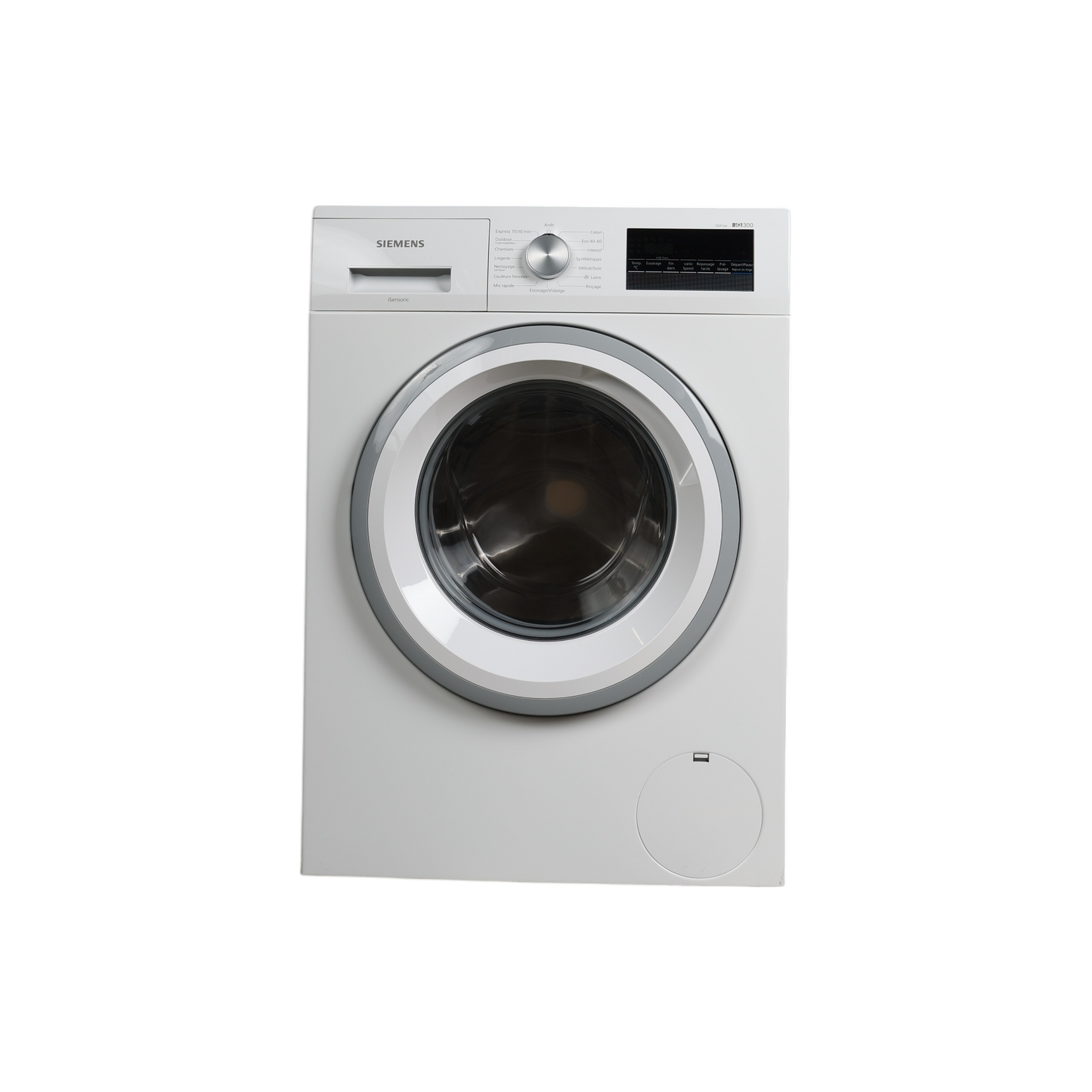 Lave-Linge Hublot 9 kg Reconditionné SIEMENS WM12N209FF : vue de face