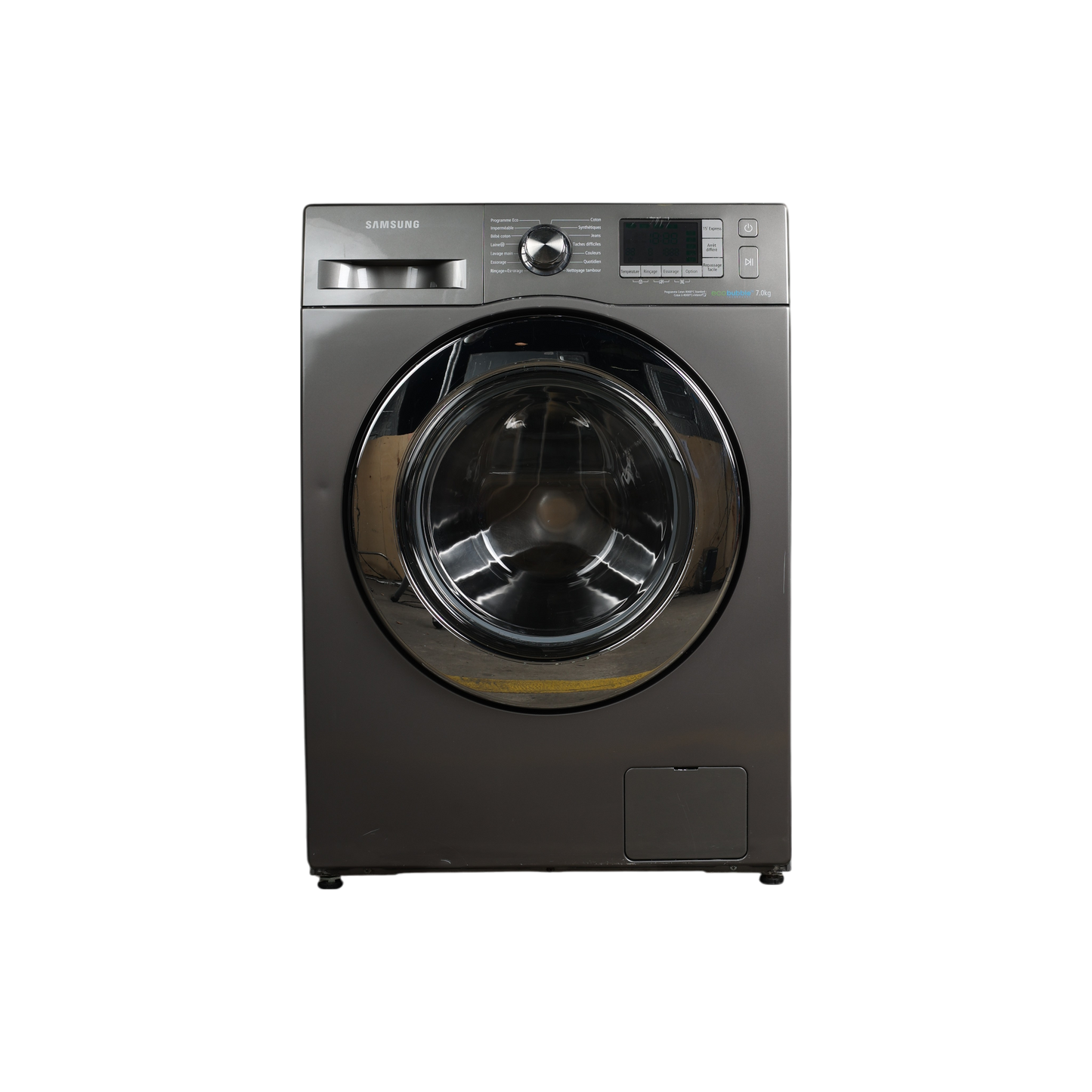 Lave-Linge Hublot 7 kg Reconditionné SAMSUNG WF70F5E5W4X : vue de face