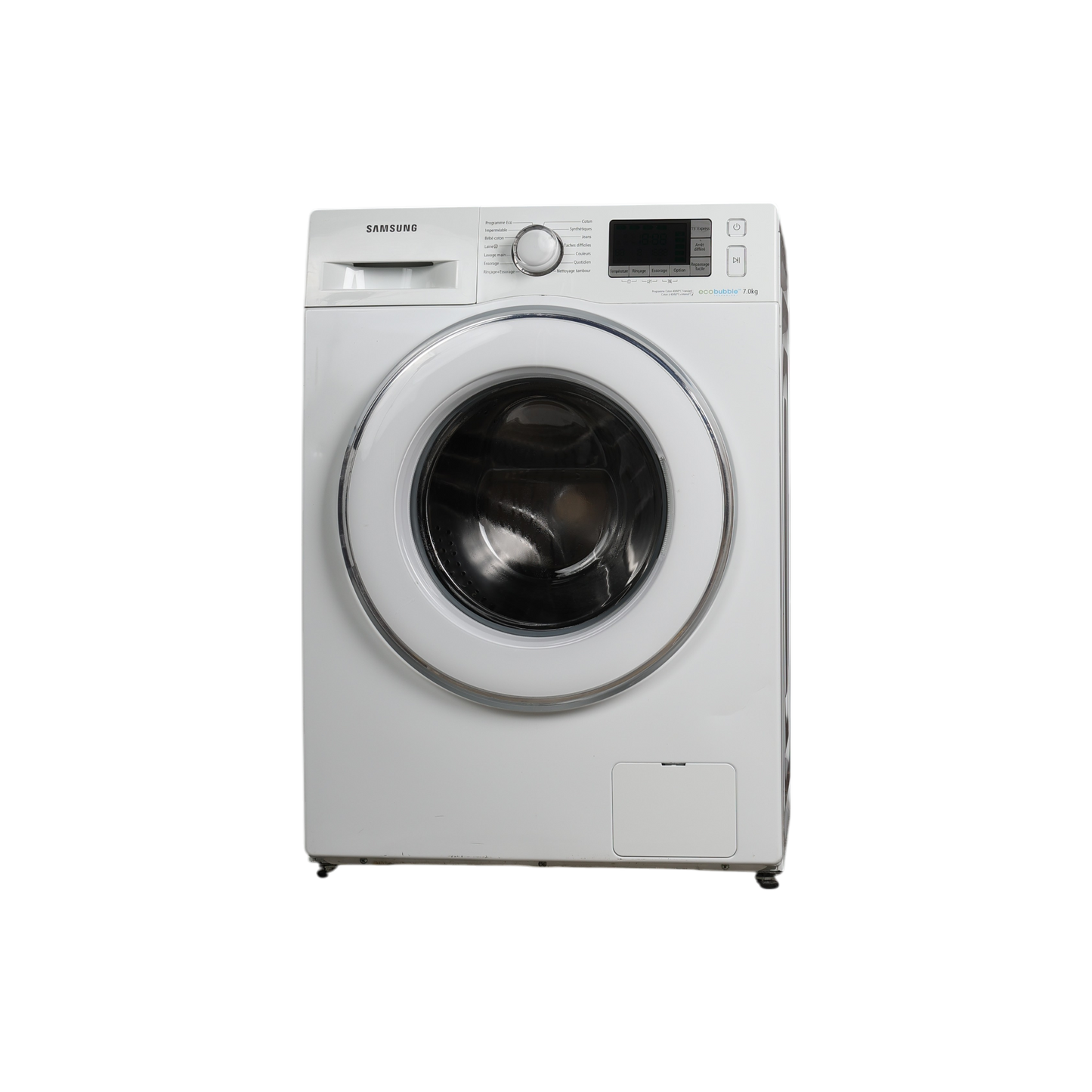 Lave-Linge Hublot 7 kg Reconditionné SAMSUNG WF70F5E5W4W : vue de face