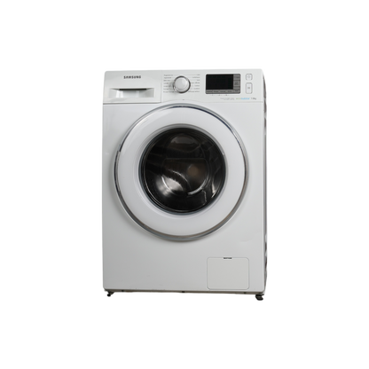 Lave-Linge Hublot 7 kg Reconditionné SAMSUNG WF70F5E5W4W : vue de face