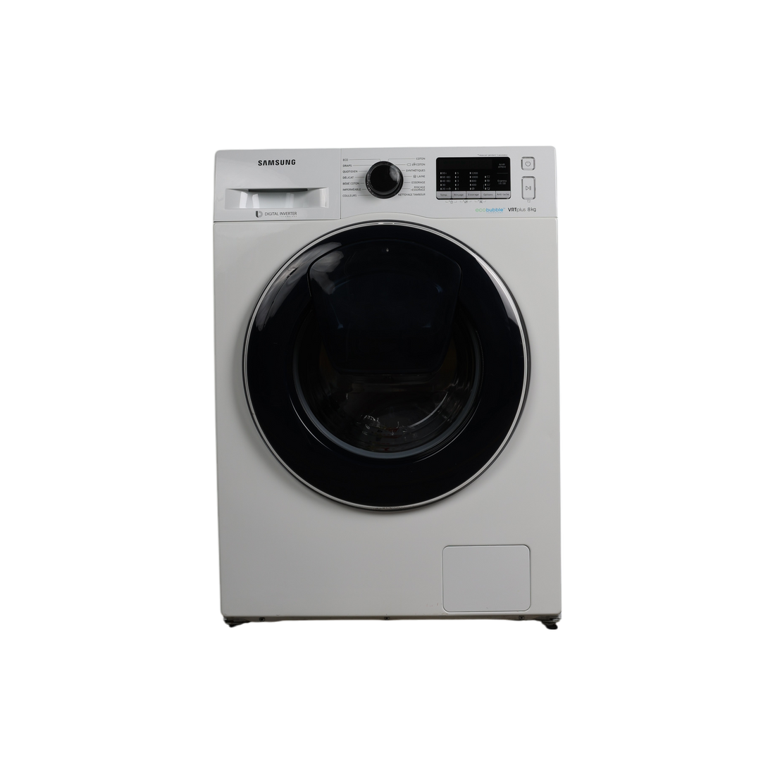 Lave-Linge Hublot 8 kg Reconditionné SAMSUNG WW80K5210VW : vue de face