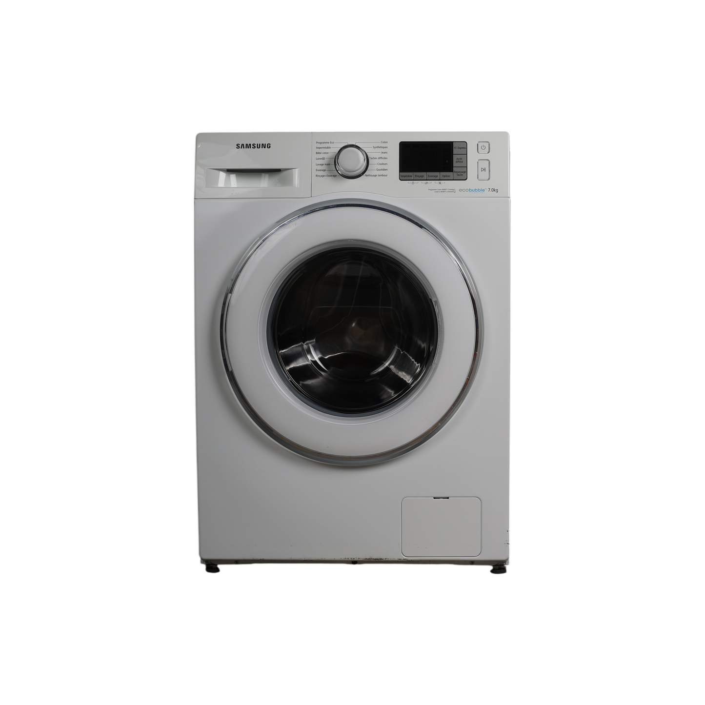 Lave-Linge Hublot 7 kg Reconditionné SAMSUNG WF70F5E5W4W : vue de face