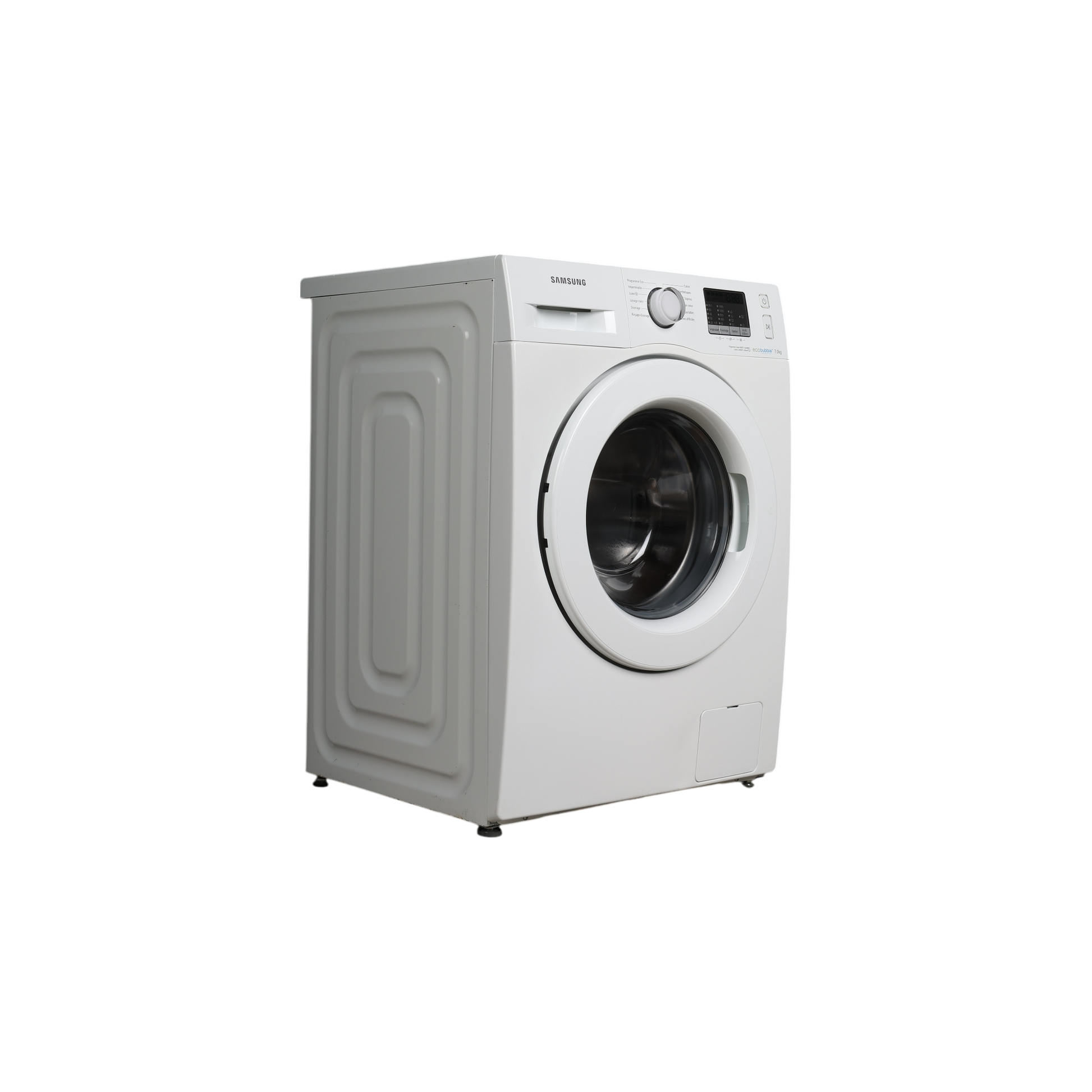Lave-Linge Hublot 7 kg Reconditionné SAMSUNG WF70F5E0W4W : vue du côté droit