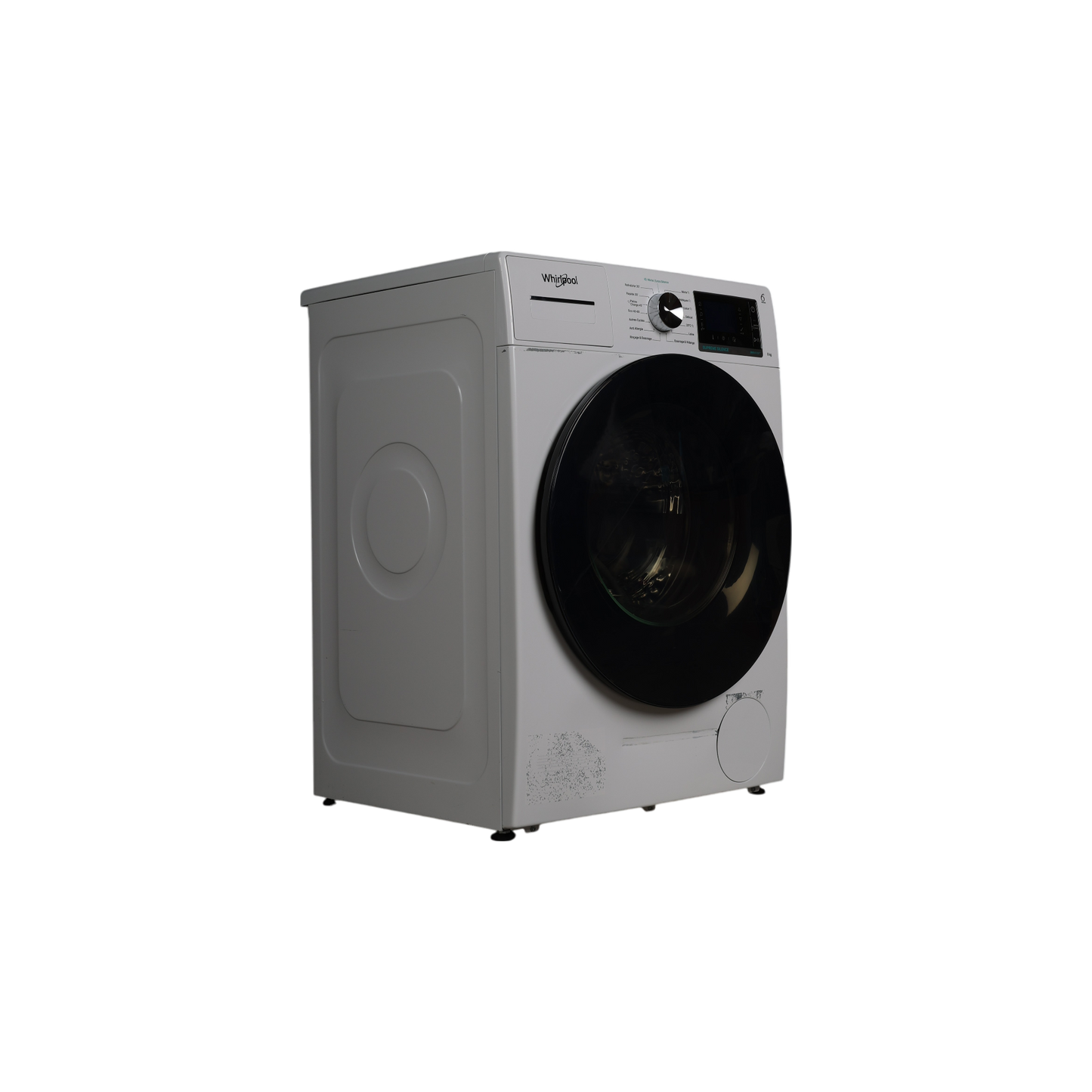 Lave-Linge Hublot 8 kg Reconditionné WHIRLPOOL W7X89R SILENCE FR : vue du côté gauche