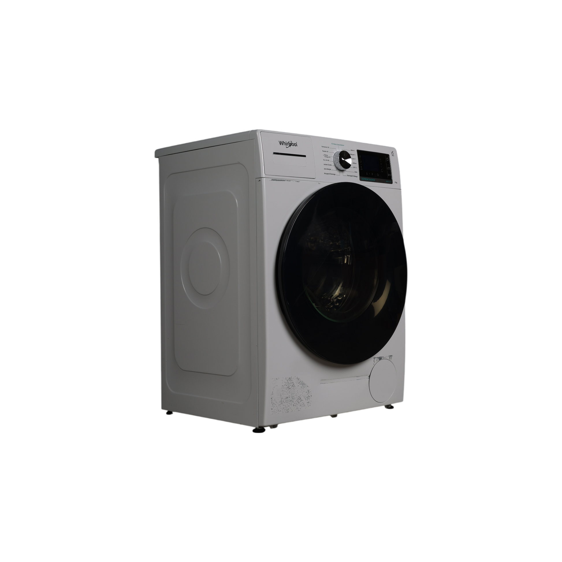 Lave-Linge Hublot 8 kg Reconditionné WHIRLPOOL W7X89R SILENCE FR : vue du côté gauche