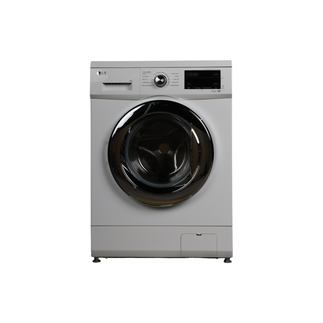 Lave-Linge Hublot 9 kg Reconditionné LG F94M22WHS : vue de face