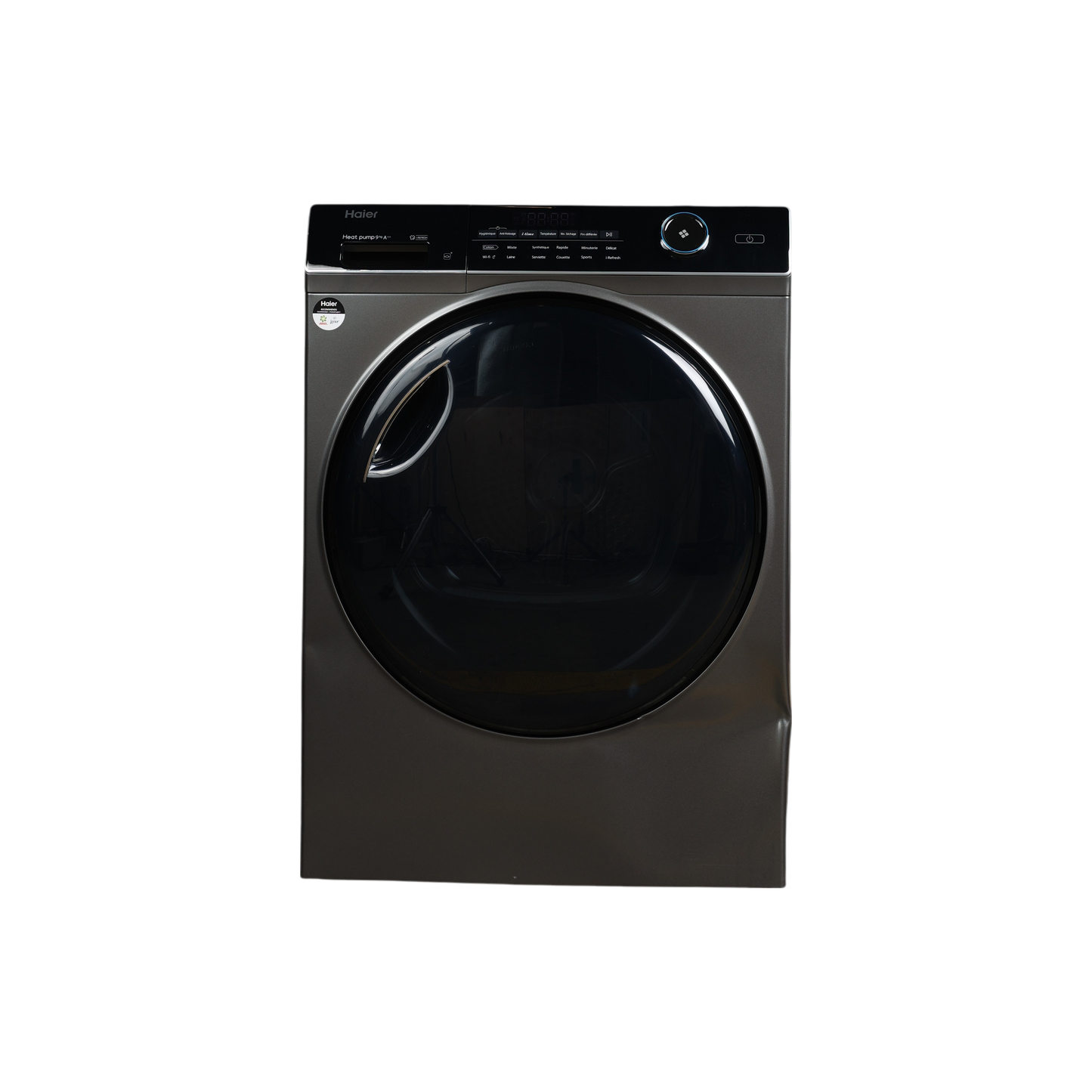 Seche-Linge Pompe À Chaleur 9 kg Reconditionné HAIER HD90-A2959S : vue de face