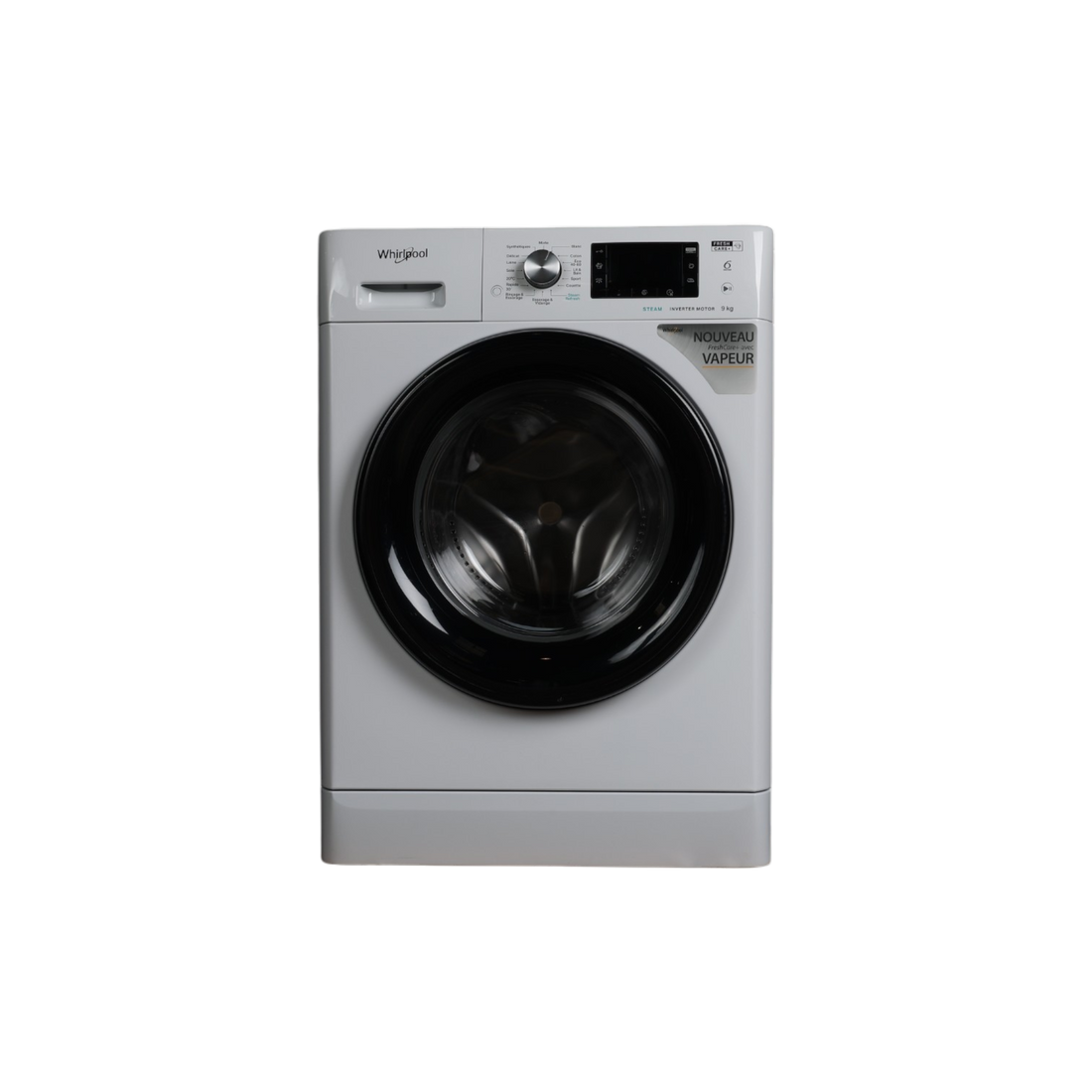 Lave-Linge Hublot 9 kg Reconditionné WHIRLPOOL FFDB9448BVFR : vue de face