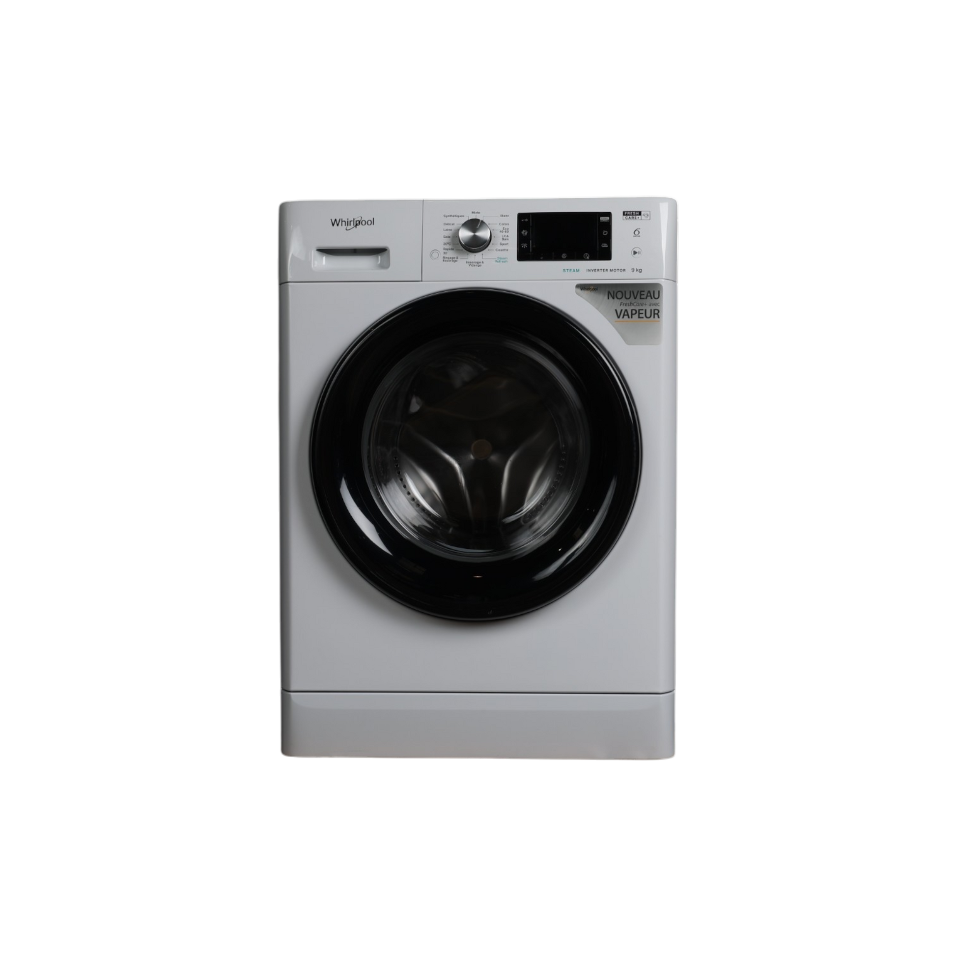 Lave-Linge Hublot 9 kg Reconditionné WHIRLPOOL FFDB9448BVFR : vue de face
