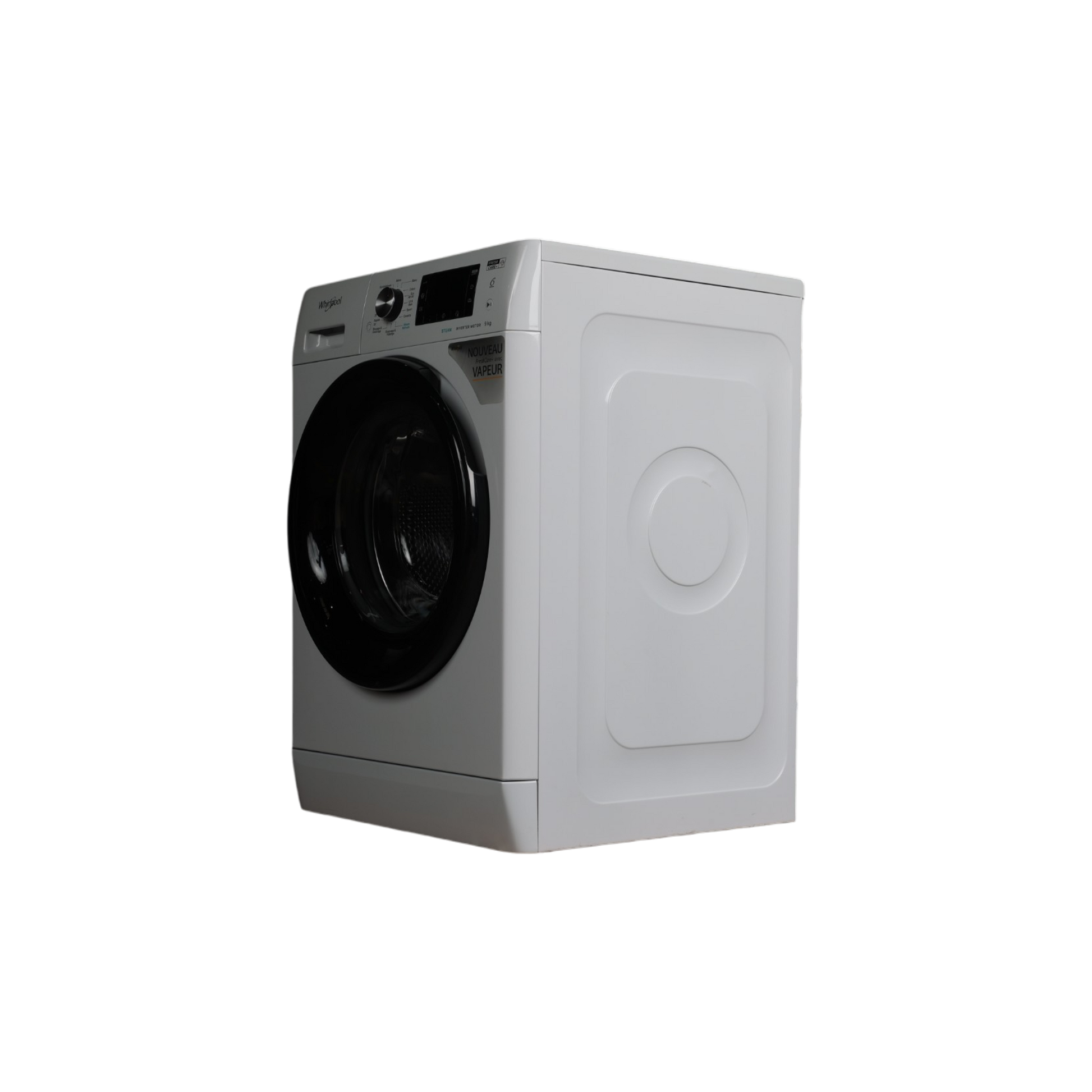 Lave-Linge Hublot 9 kg Reconditionné WHIRLPOOL FFDB9448BVFR : vue du côté droit