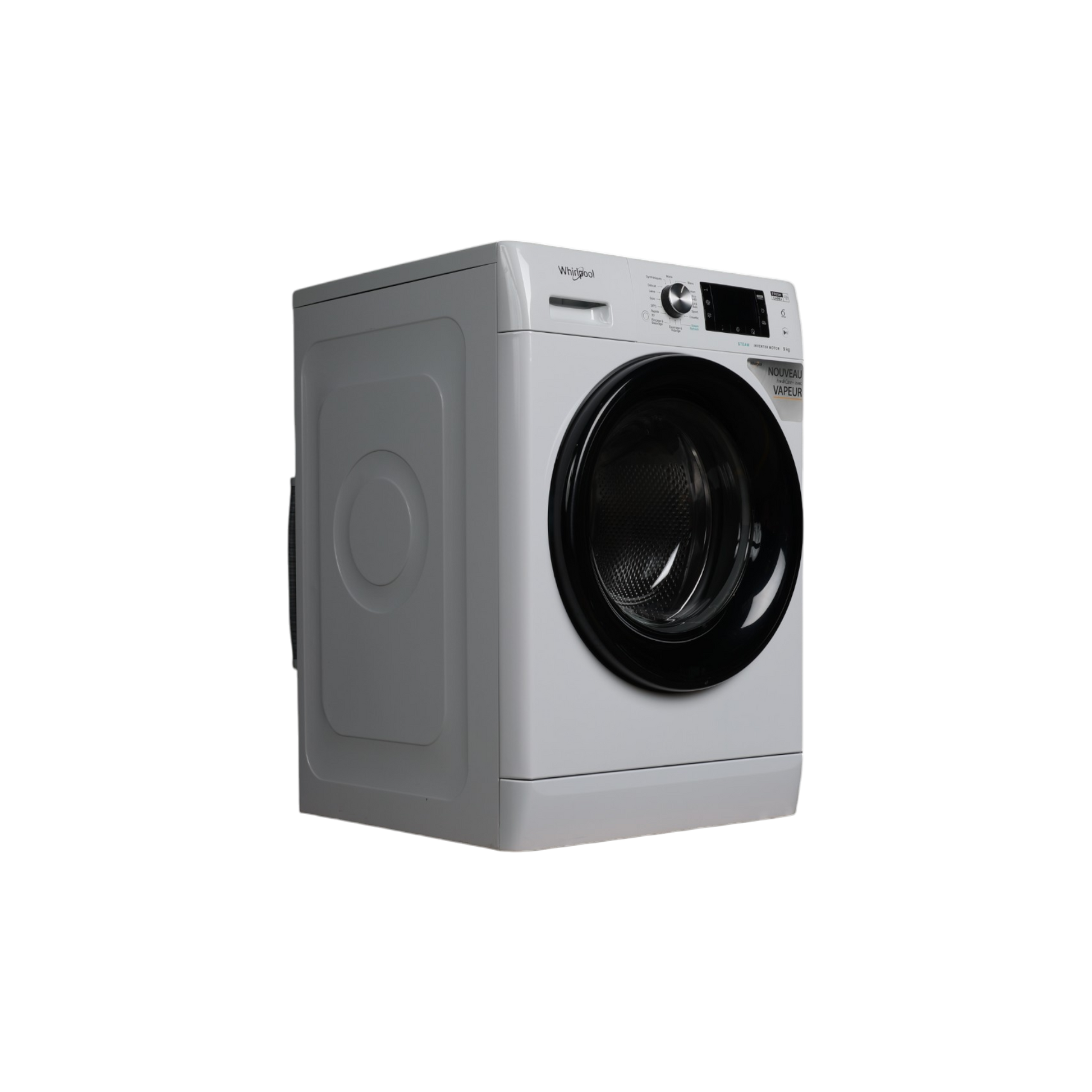 Lave-Linge Hublot 9 kg Reconditionné WHIRLPOOL FFDB9448BVFR : vue du côté gauche