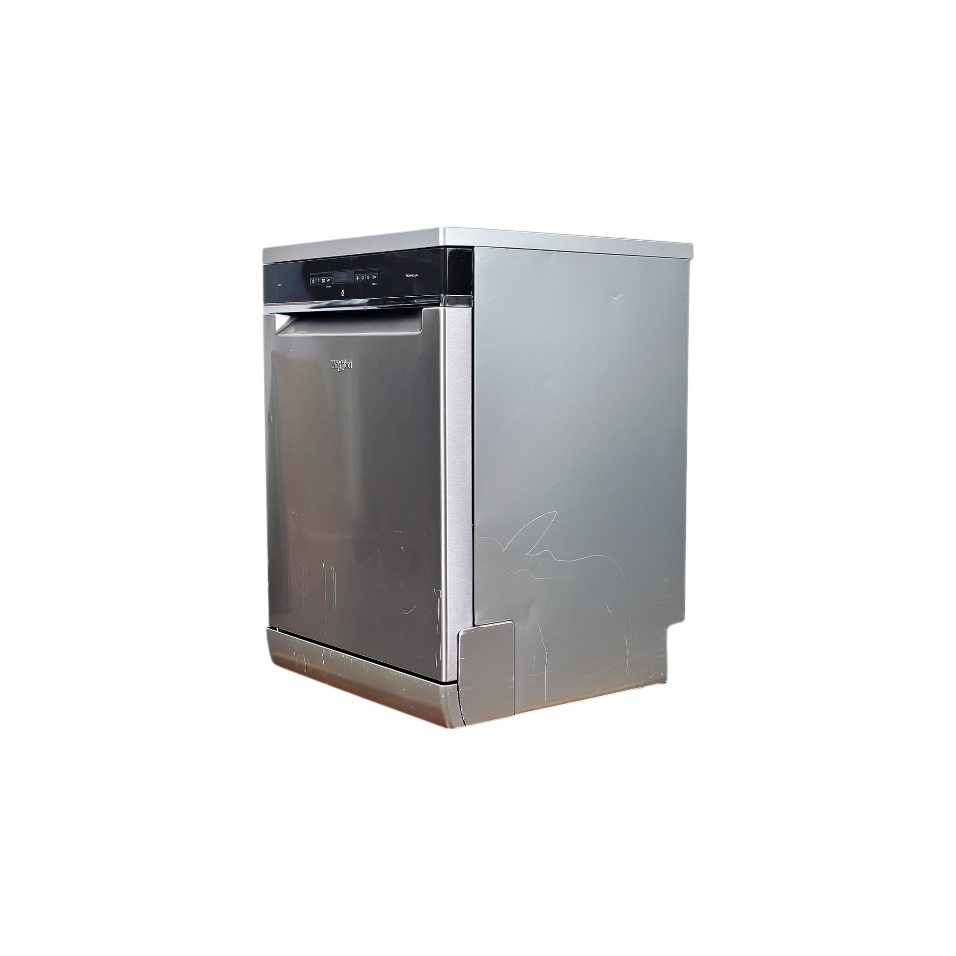 Lave-Vaisselle Pose Libre 14 Cvts Reconditionné WHIRLPOOL WFO3T121PX : vue du côté gauche