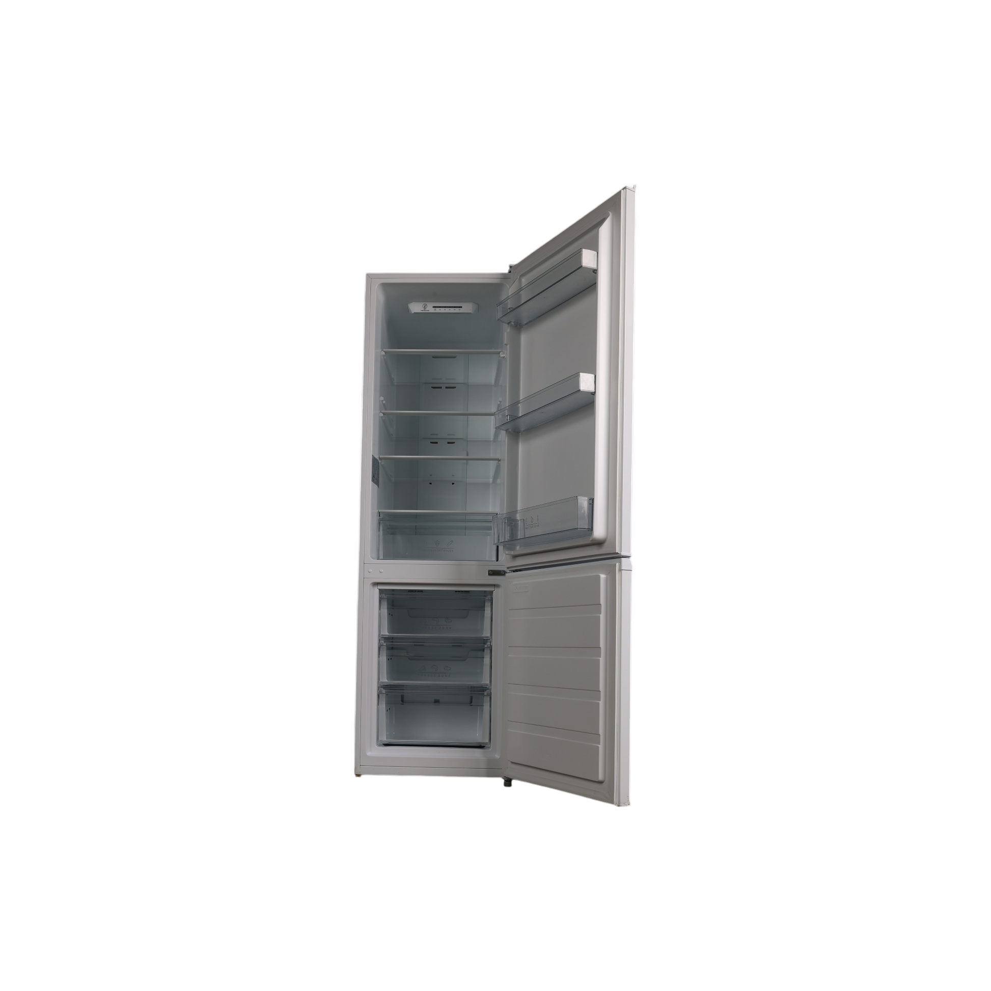 Réfrigérateur Avec Congélateur 265 L Reconditionné VALBERG CNF 270 F W625C : vue de l'intérieur