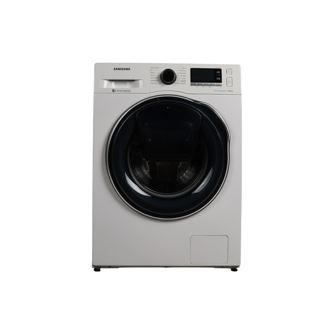 Lave-Linge Hublot 9 kg Reconditionné SAMSUNG WW90K6414QW : vue de face