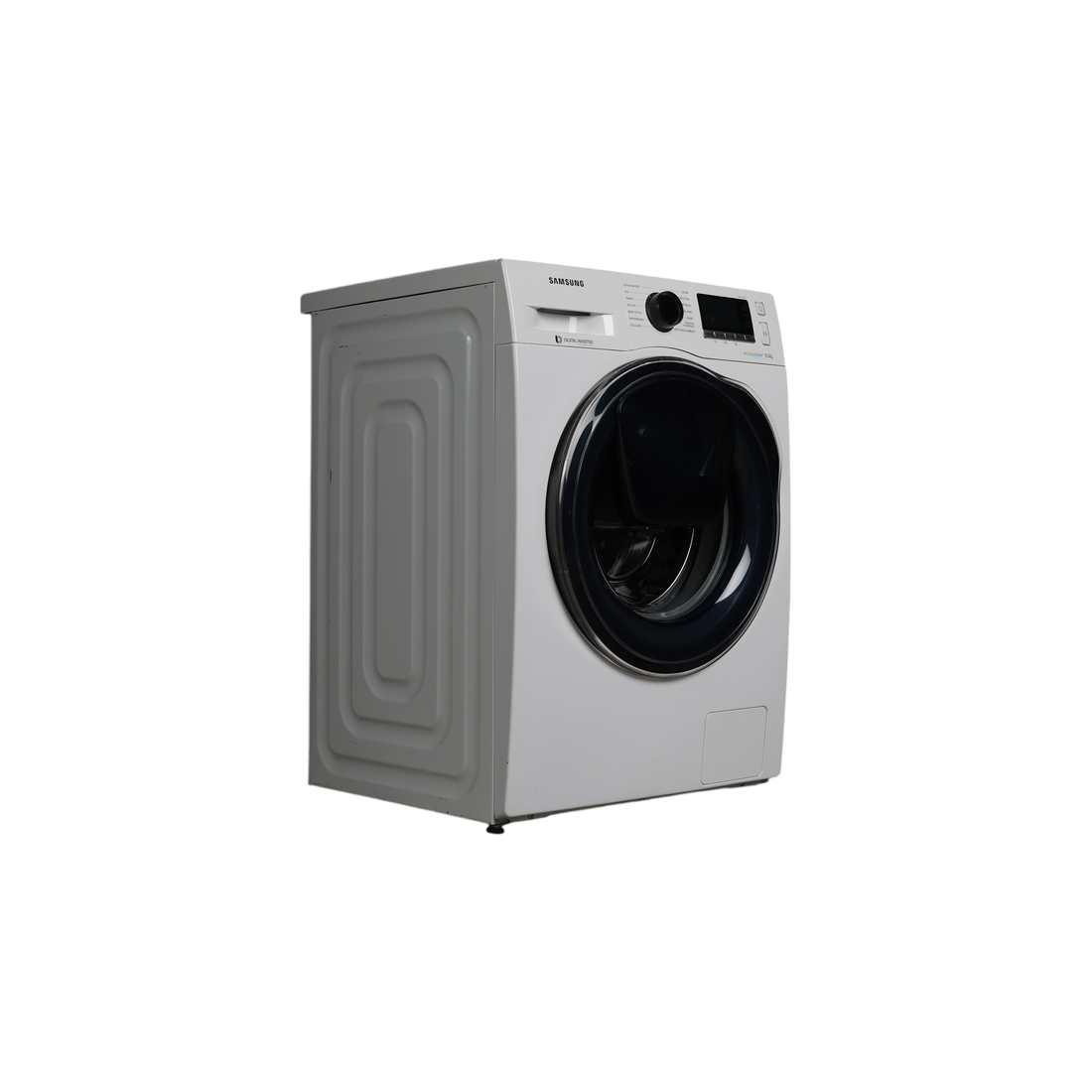 Lave-Linge Hublot 9 kg Reconditionné SAMSUNG WW90K6414QW : vue du côté gauche