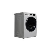 Lave-Linge Hublot 9 kg Reconditionné SAMSUNG WW90K6414QW : vue du côté gauche