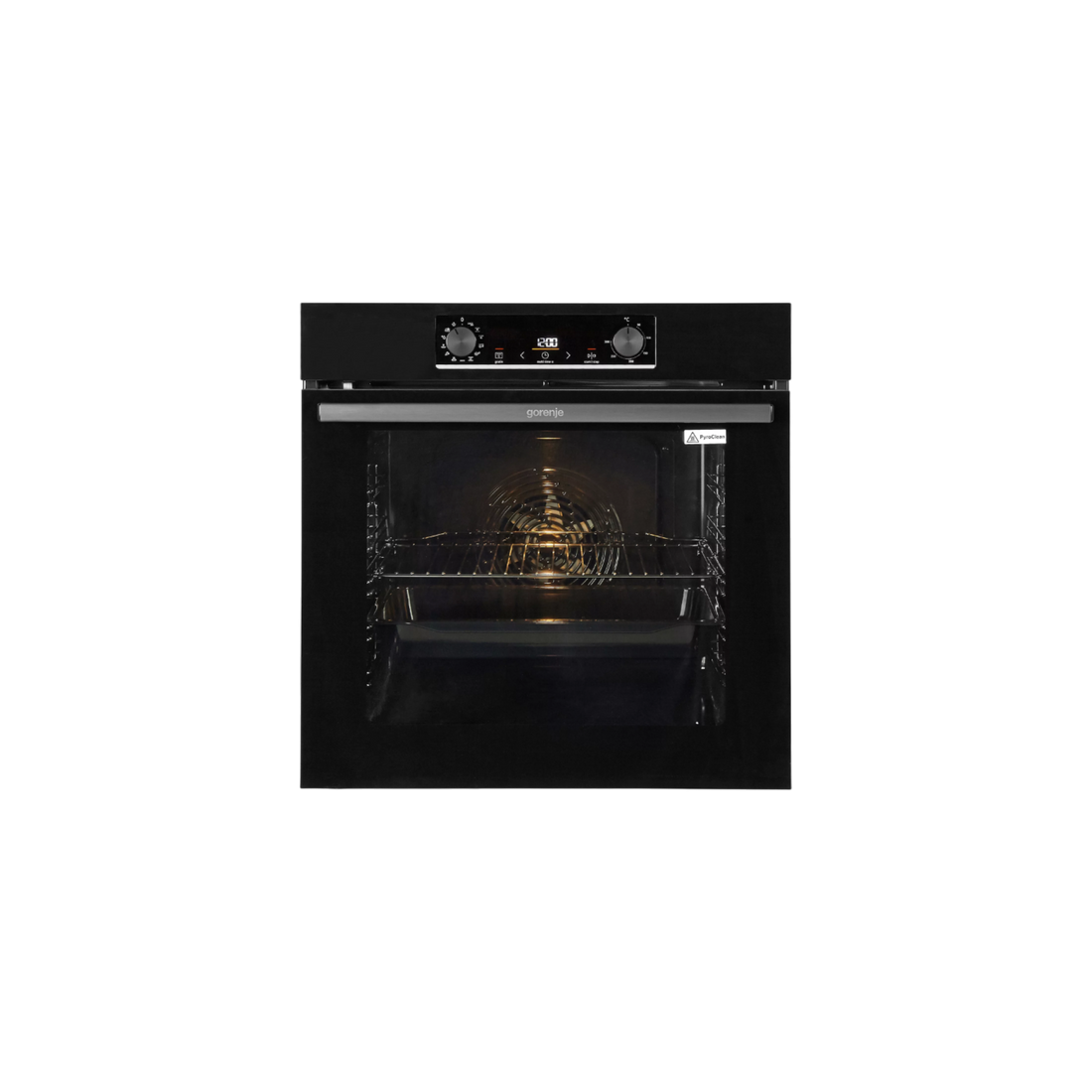 Four Chaleur Tournante 77 L Reconditionné GORENJE BPS6737E02B : vue de face