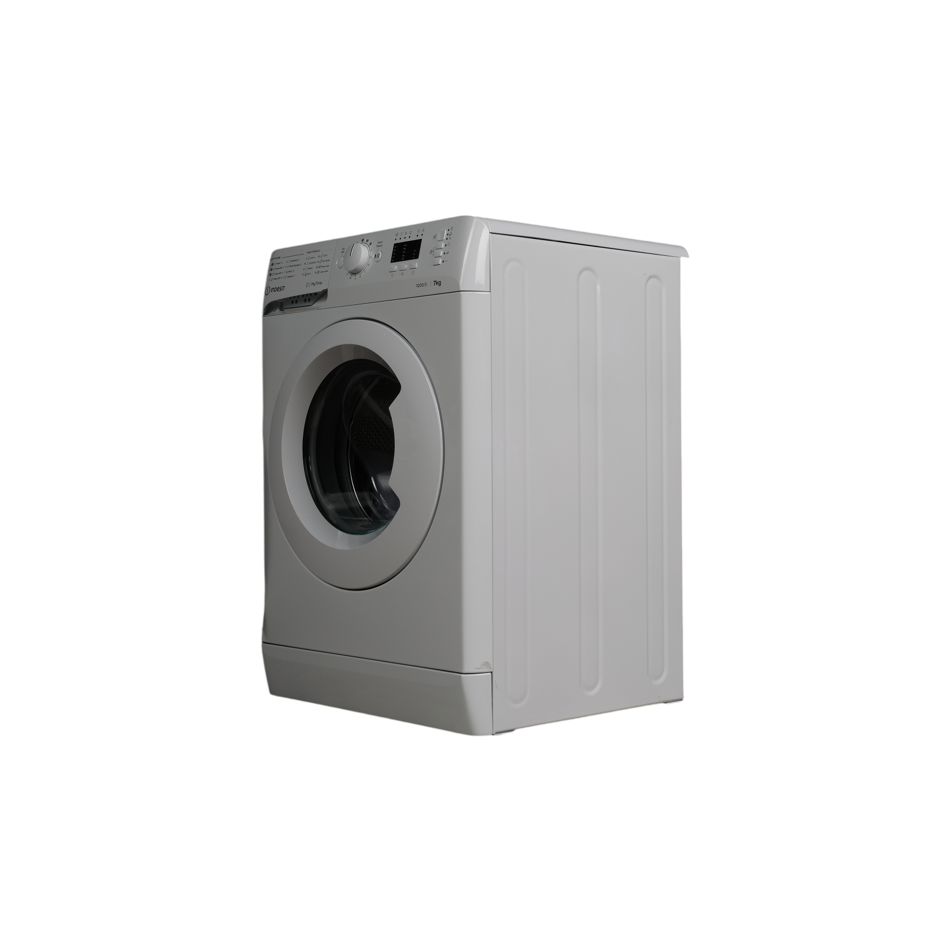 Lave-Linge Hublot 7 kg Reconditionné INDESIT MTWA71252WEE : vue du côté droit