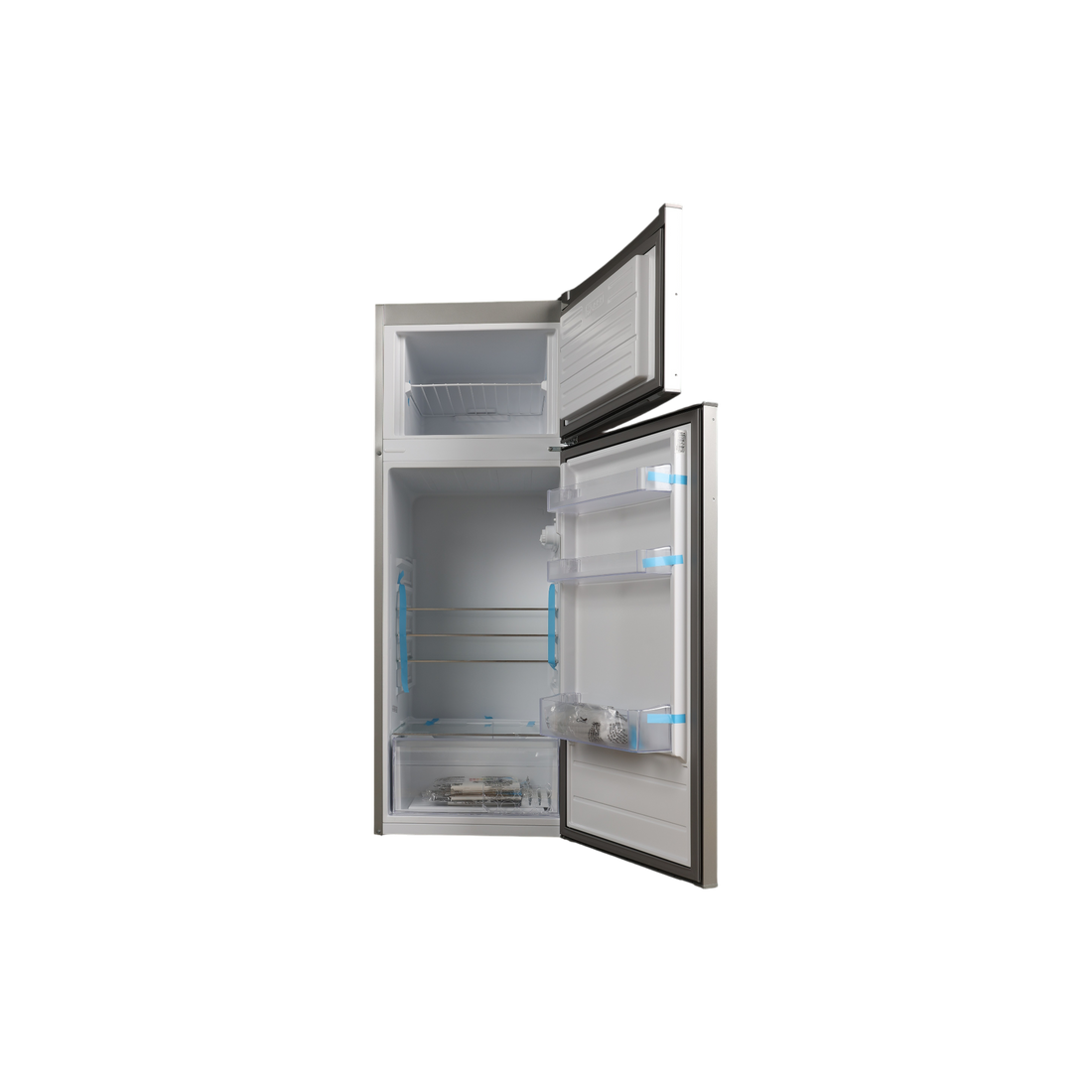 Réfrigérateur Avec Congélateur 213 L Reconditionné CANDY CDV1S514ESH : vue de l'intérieur