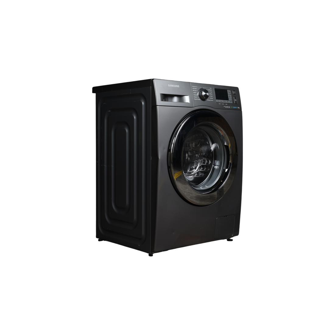 Lave-Linge Hublot 7 kg Reconditionné SAMSUNG WF70F5E5W4X : vue du côté gauche