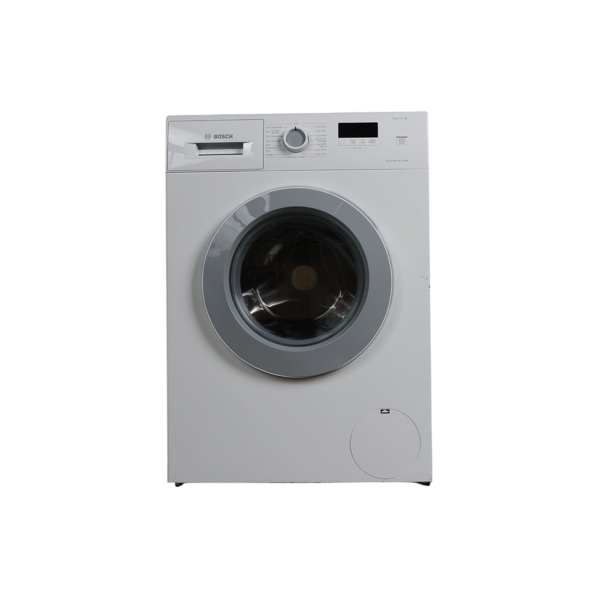 Lave-Linge Hublot 7 kg Reconditionné BOSCH WAJ28077FF : vue de face