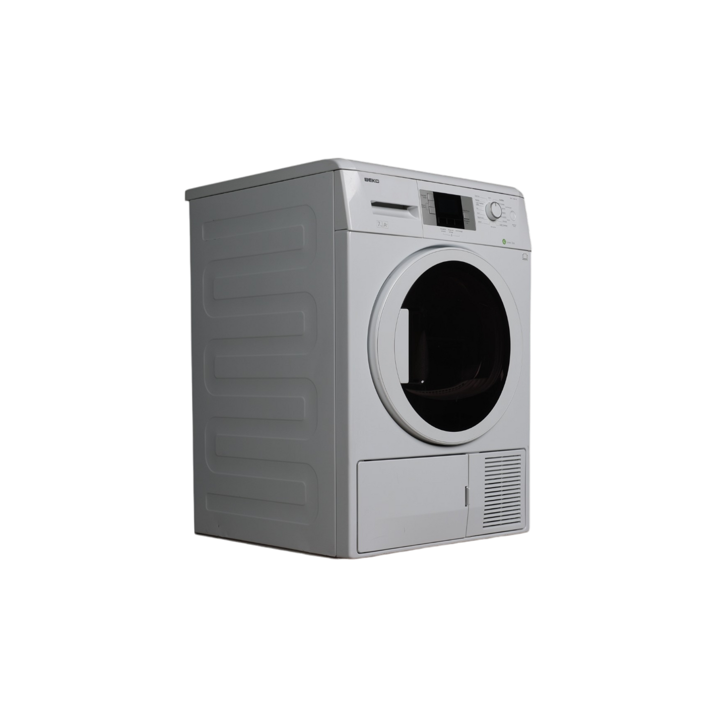 Seche-Linge Pompe À Chaleur 7 kg Reconditionné BEKO DPU7304GX : vue du côté gauche