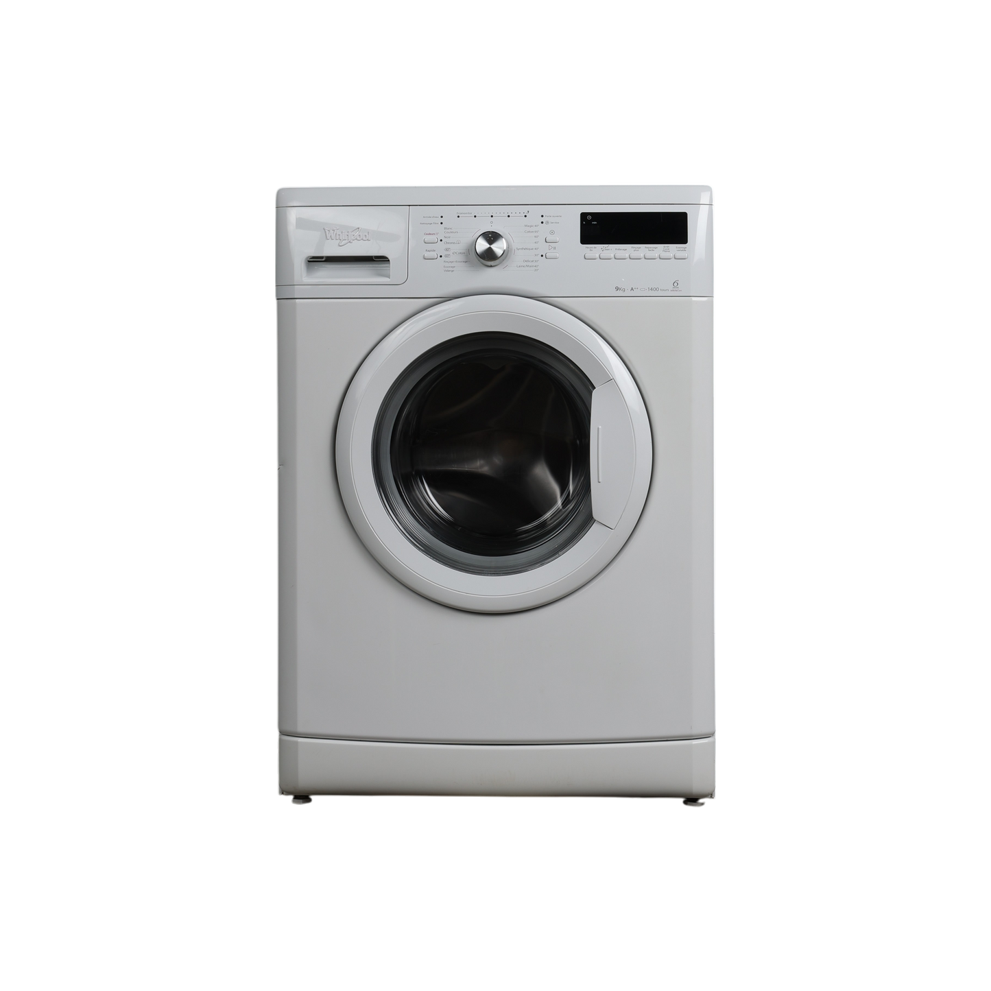 Lave-Linge Hublot 9 kg Reconditionné WHIRLPOOL AWOD 4938 : vue de face