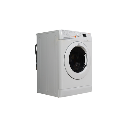 Lave-Linge Sechant 7 kg Reconditionné INDESIT XWDA 751480X W FR : vue du côté gauche