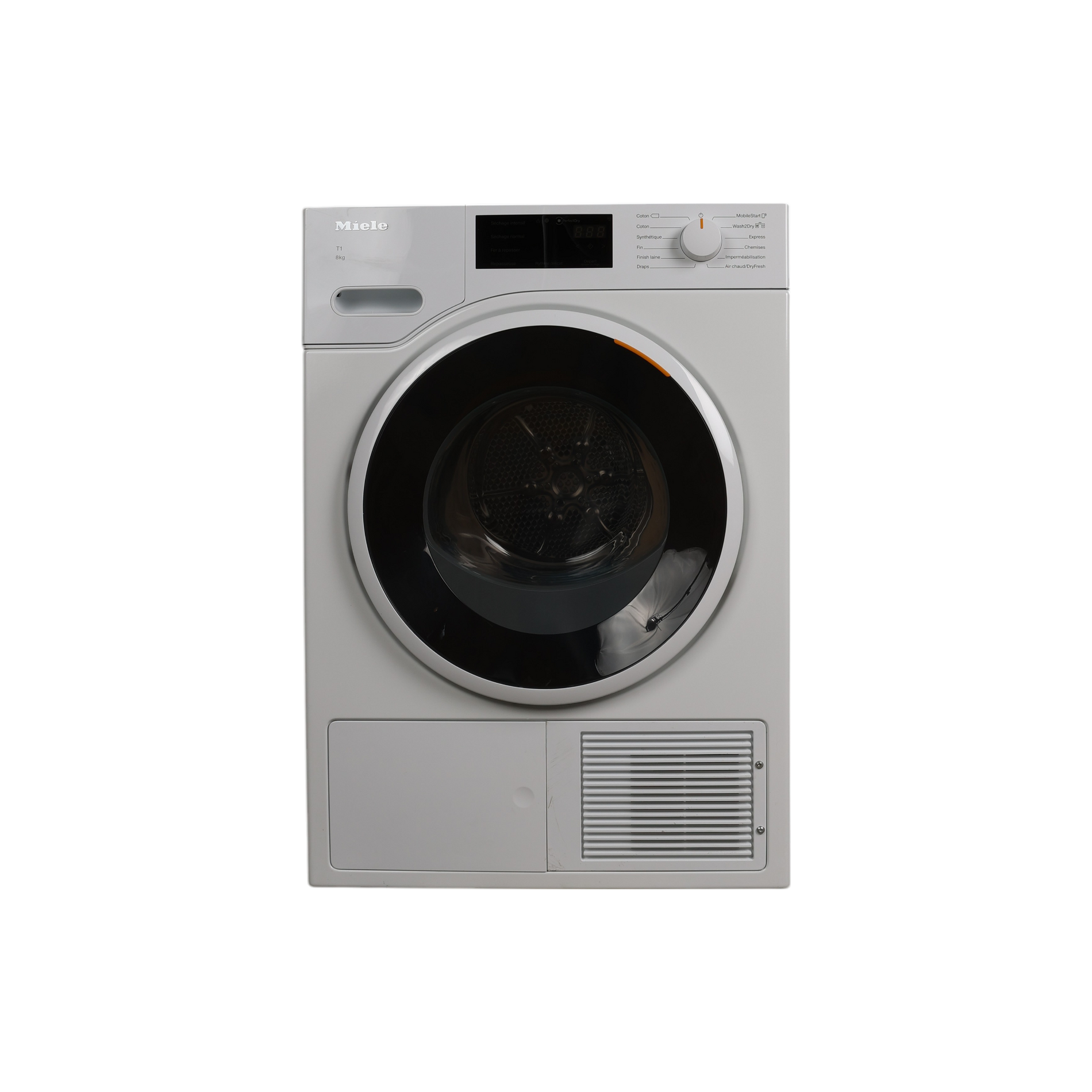 Seche-Linge Pompe À Chaleur 8 kg Reconditionné MIELE TWD 260 WP : vue de face