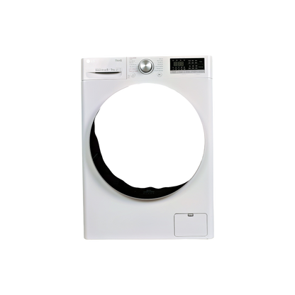 Lave-Linge Sechant 8 kg Reconditionné LG F854N41WRS : vue de face