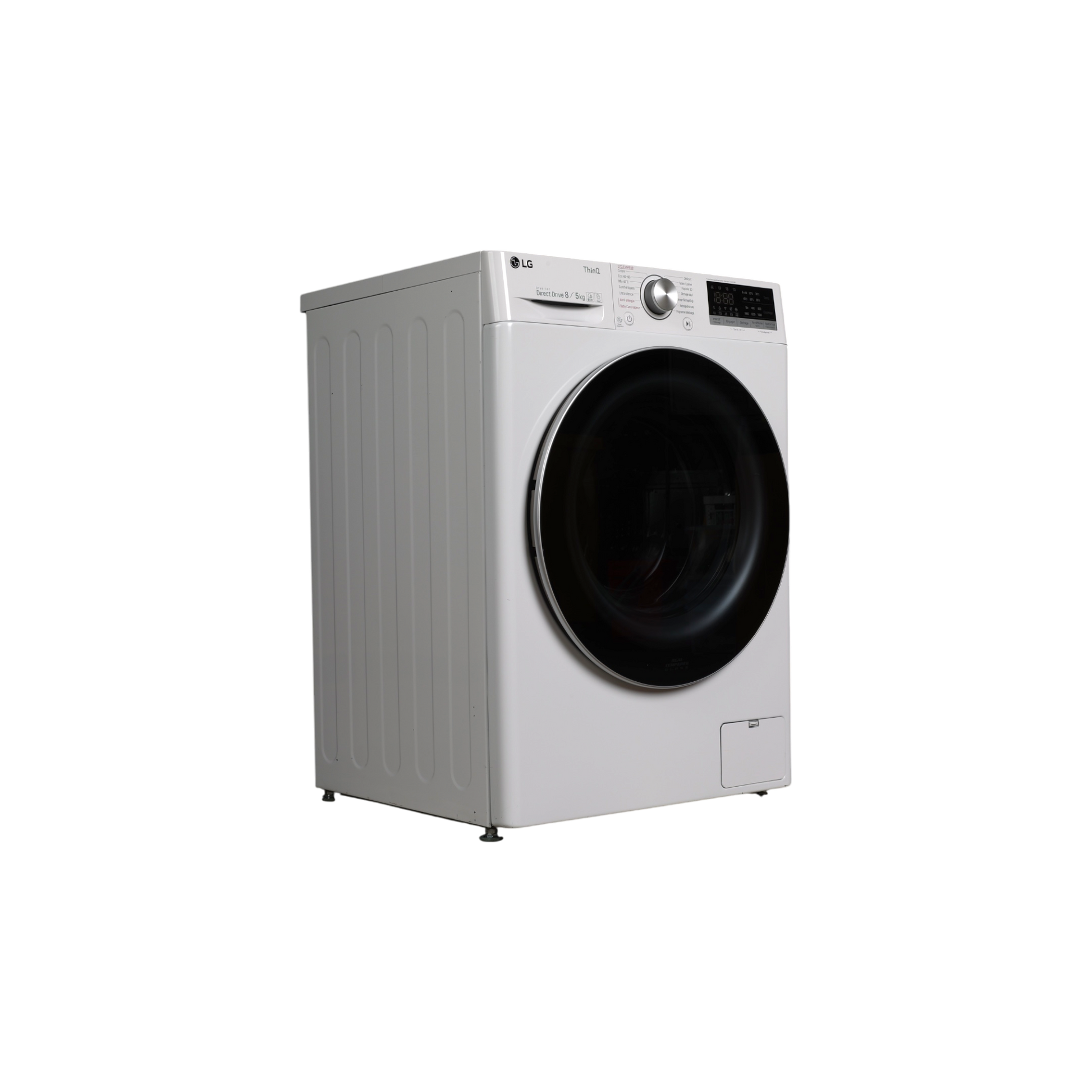 Lave-Linge Sechant 8 kg Reconditionné LG F854N41WRS : vue du côté gauche