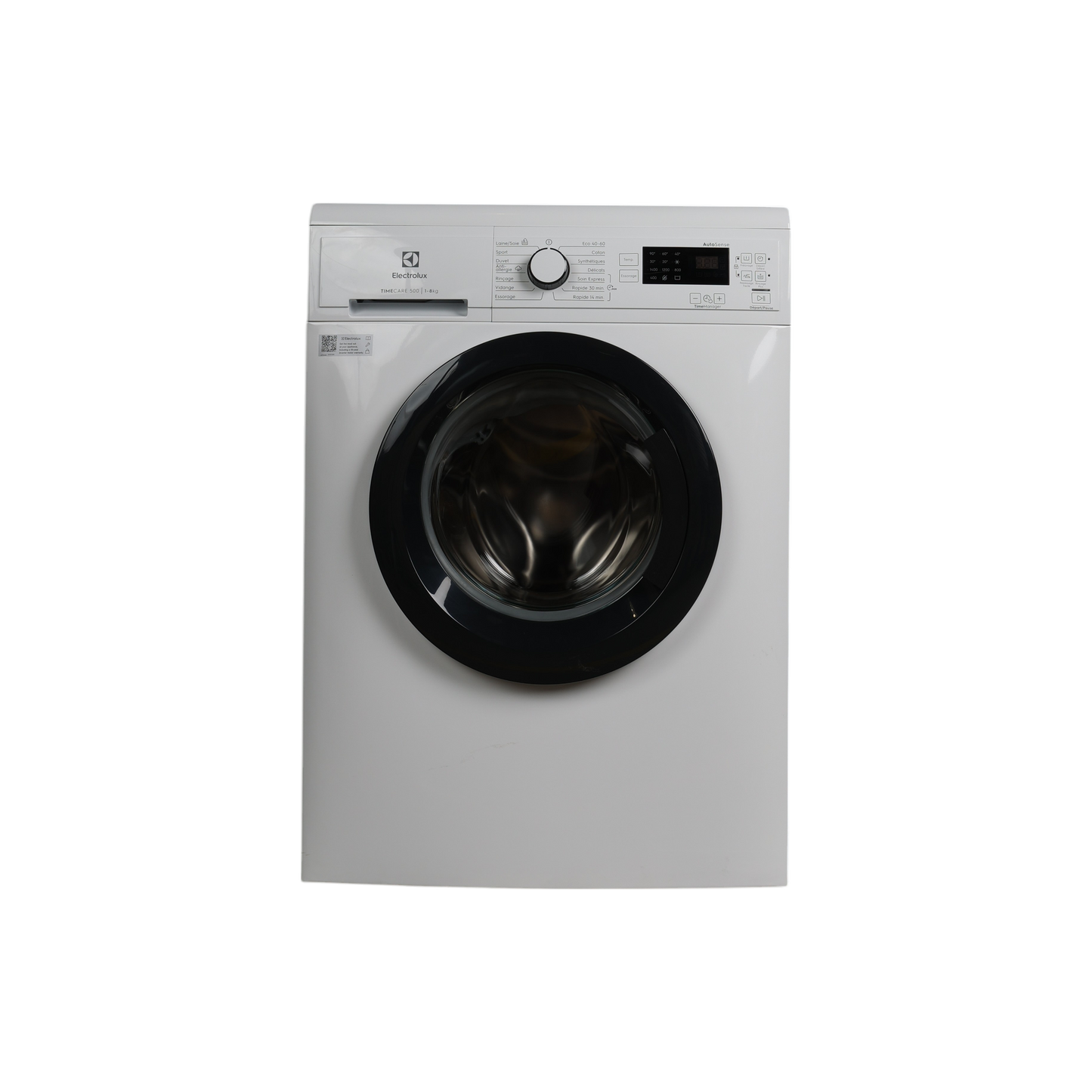 Lave-Linge Hublot 8 kg Reconditionné ELECTROLUX EW2F7814FA : vue de face