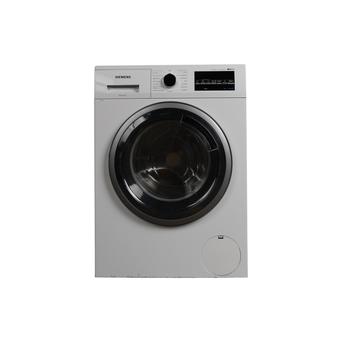 Lave-Linge Sechant 7 kg Reconditionné SIEMENS WD15G462FF : vue de face
