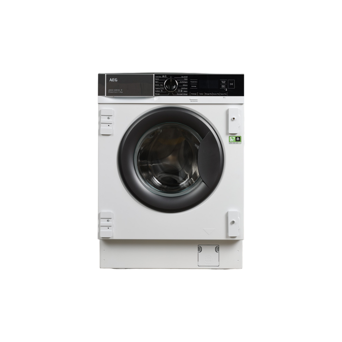Lave-Linge Hublot 8 kg Reconditionné AEG LFR8W8140BI : vue de face
