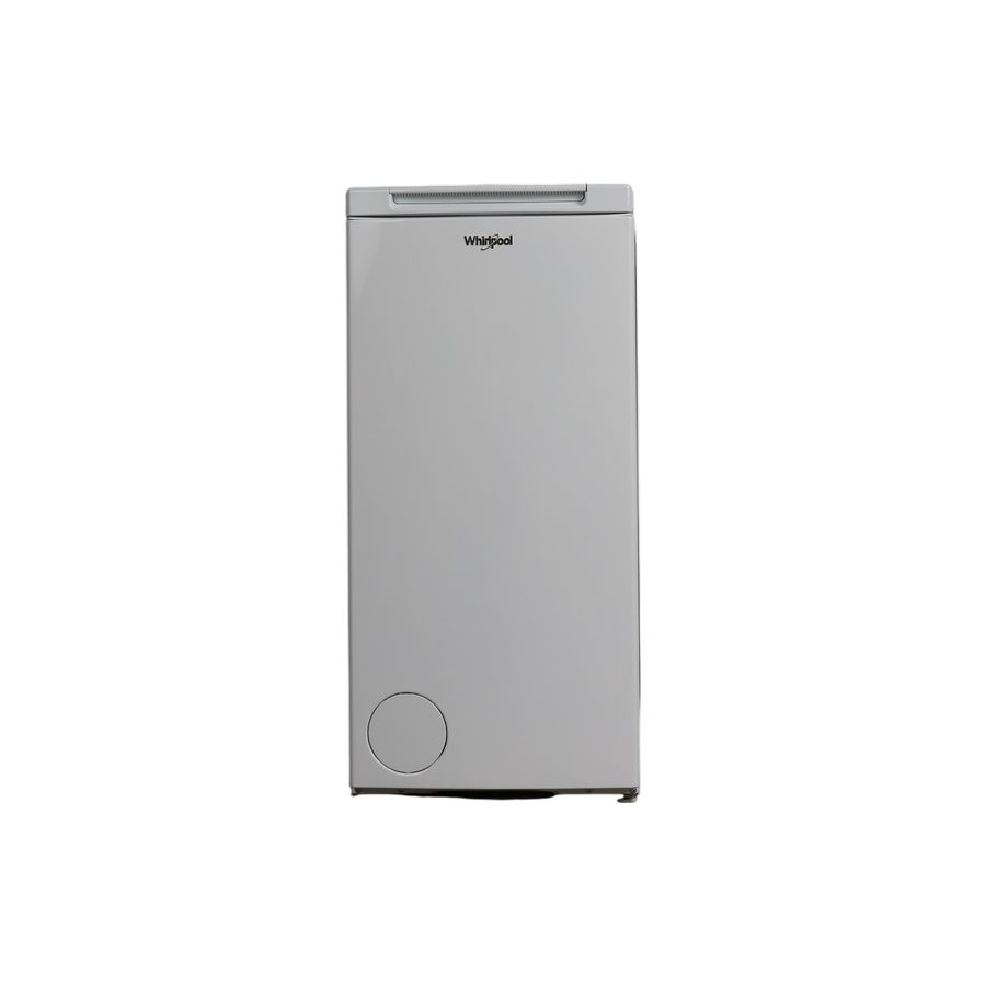Lave-Linge Top 6 kg Reconditionné WHIRLPOOL TDLRB6252BSFR/N : vue de face