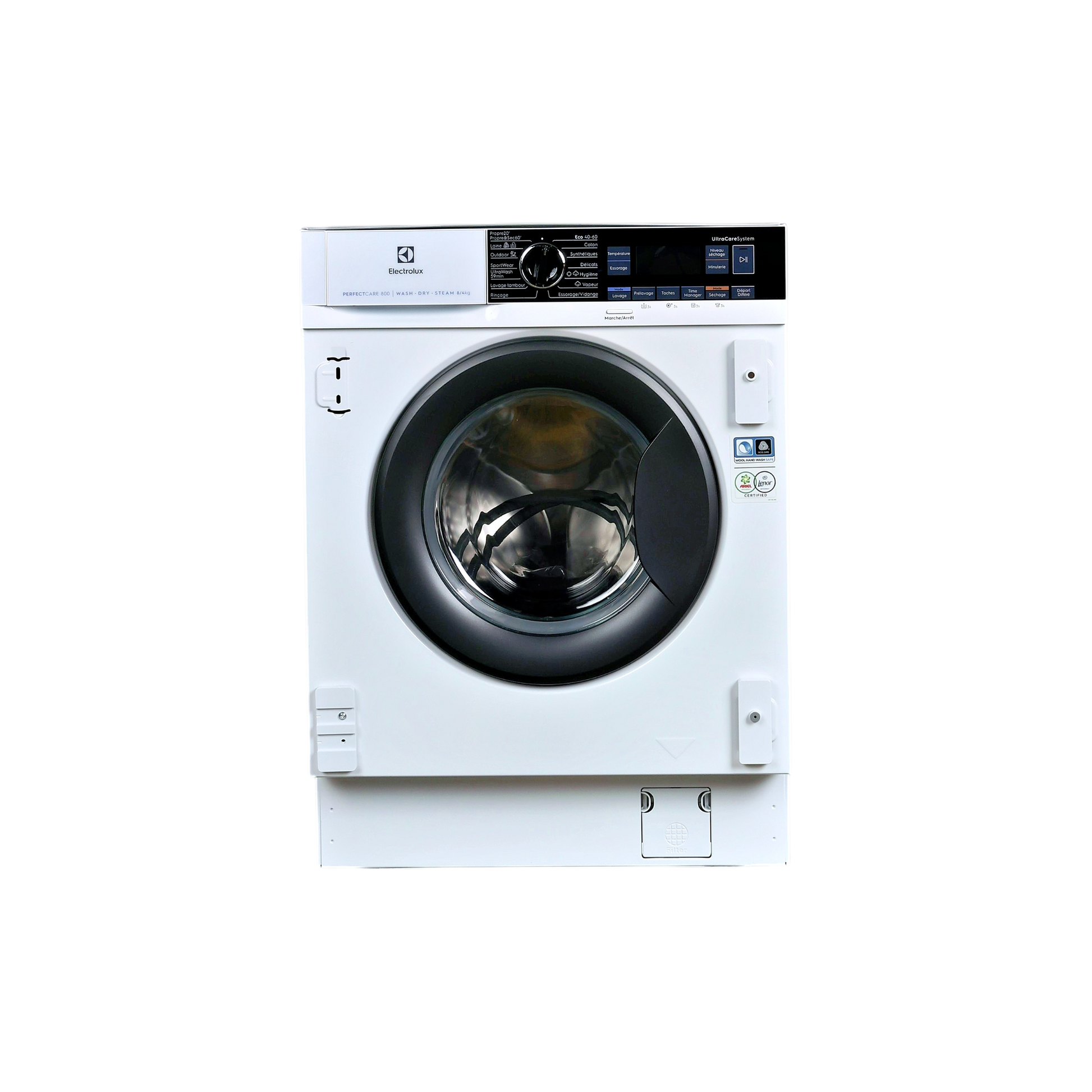Lave-Linge Sechant 8 kg Reconditionné ELECTROLUX EW8W3816BI : vue de face