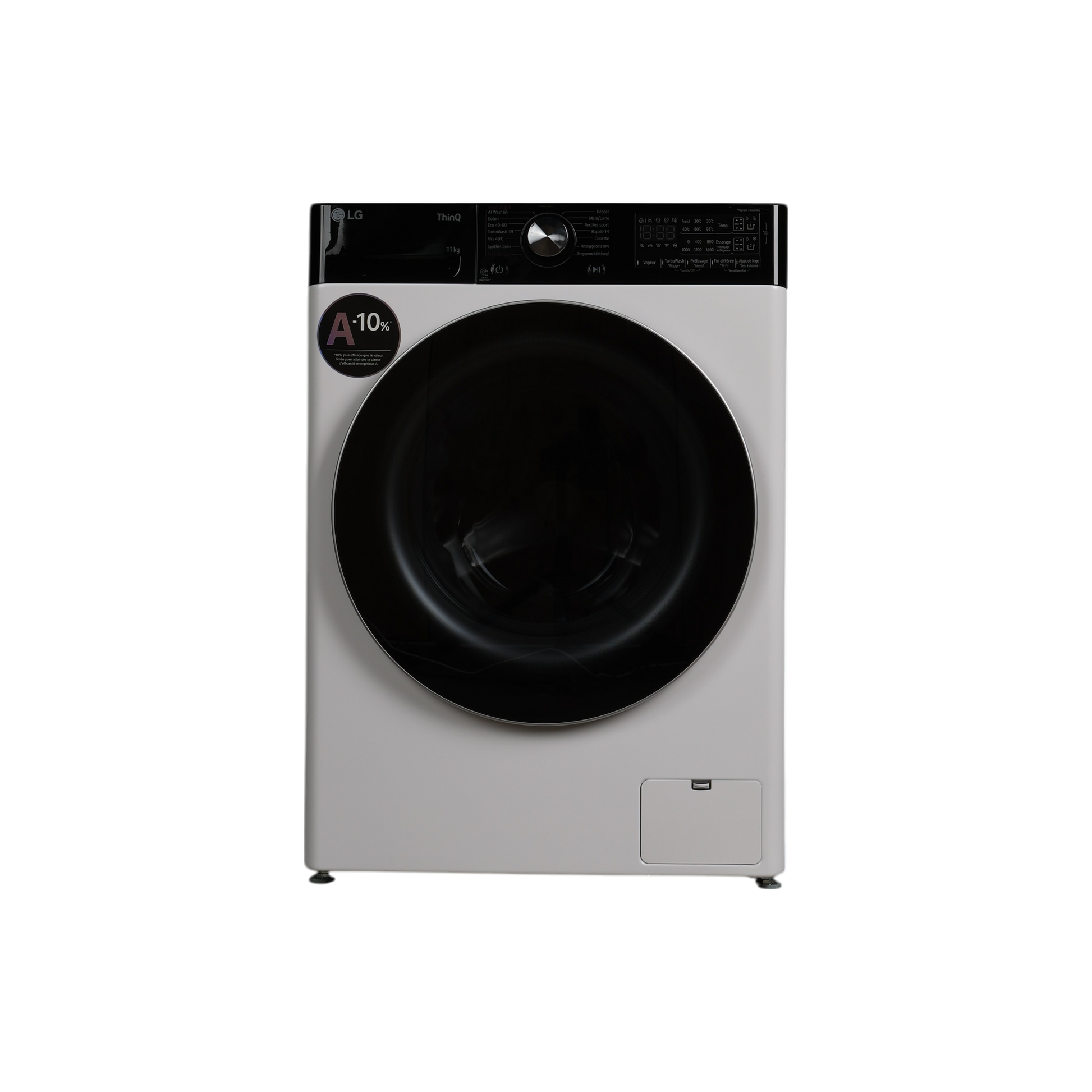 Lave-Linge Hublot 11 kg Reconditionné LG F14R78WSTA : vue de face