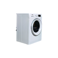 Lave-Linge Sechant 8 kg Reconditionné WHIRLPOOL FWDG86148WSFR : vue du côté gauche