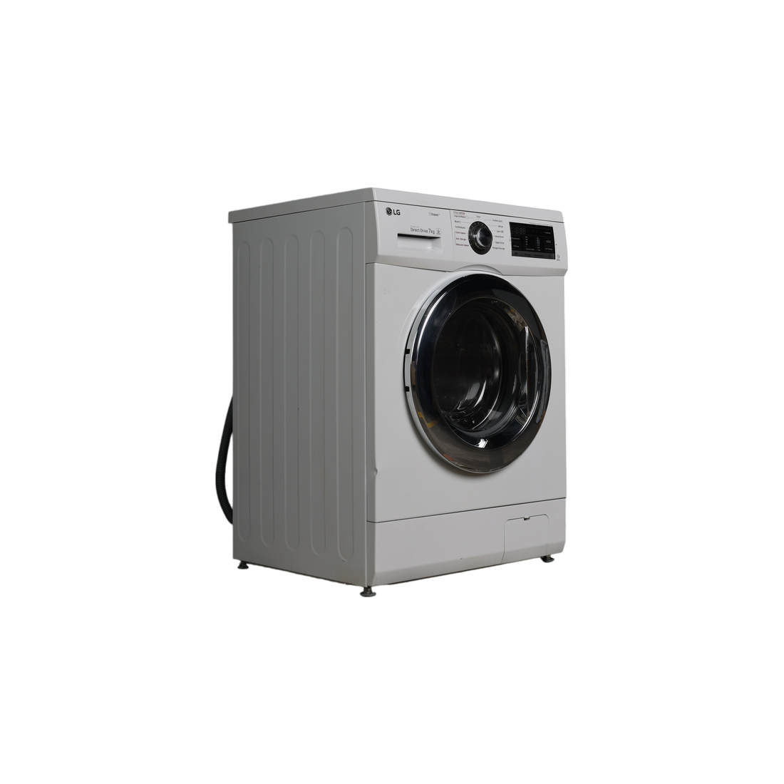 Lave-Linge Hublot 7 kg Reconditionné LG F74G62WHS : vue du côté gauche