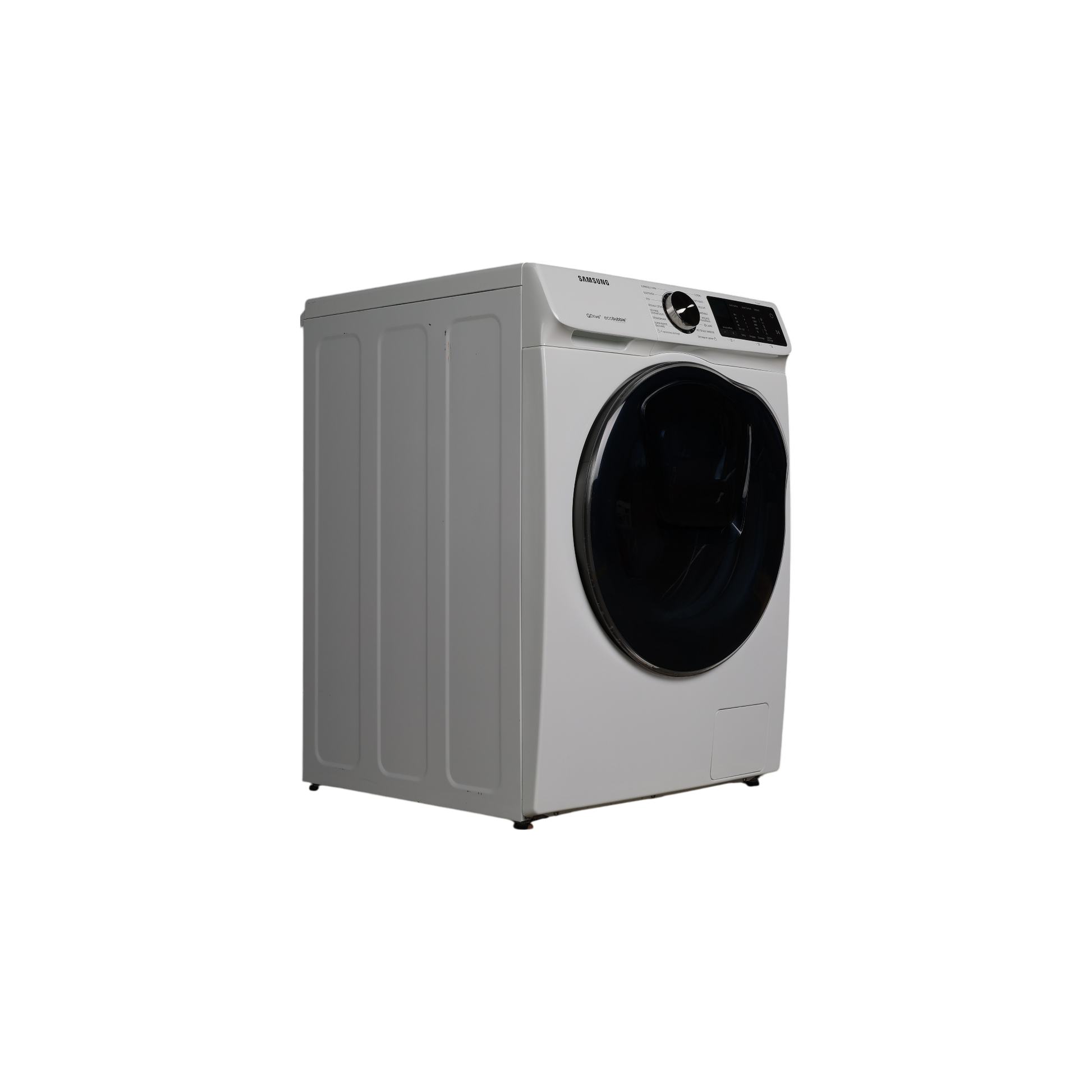 Lave-Linge Sechant 8 kg Reconditionné SAMSUNG WD80N645OOM : vue du côté gauche