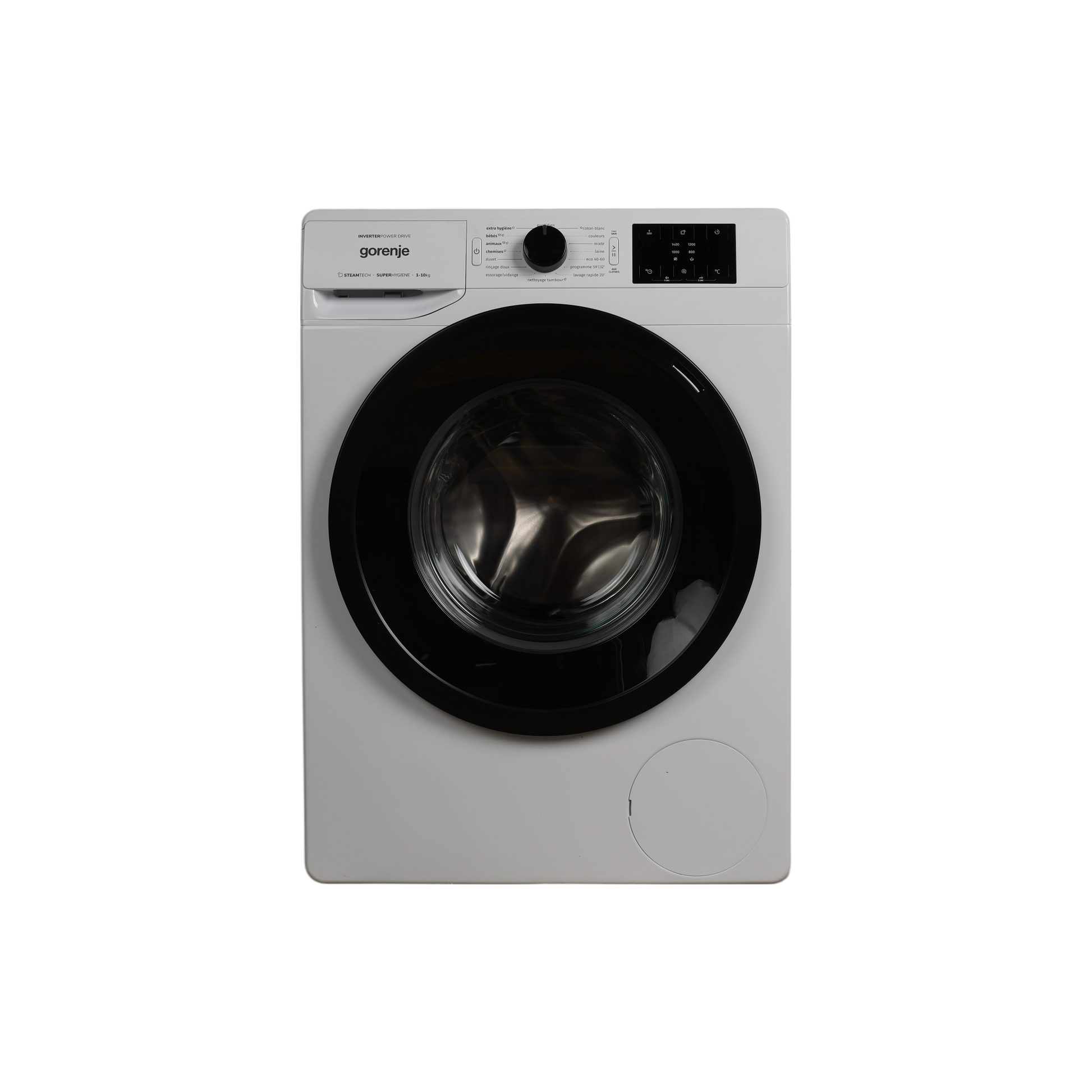Lave-Linge Hublot 10 kg Reconditionné GORENJE W2NEI14ADS : vue de face