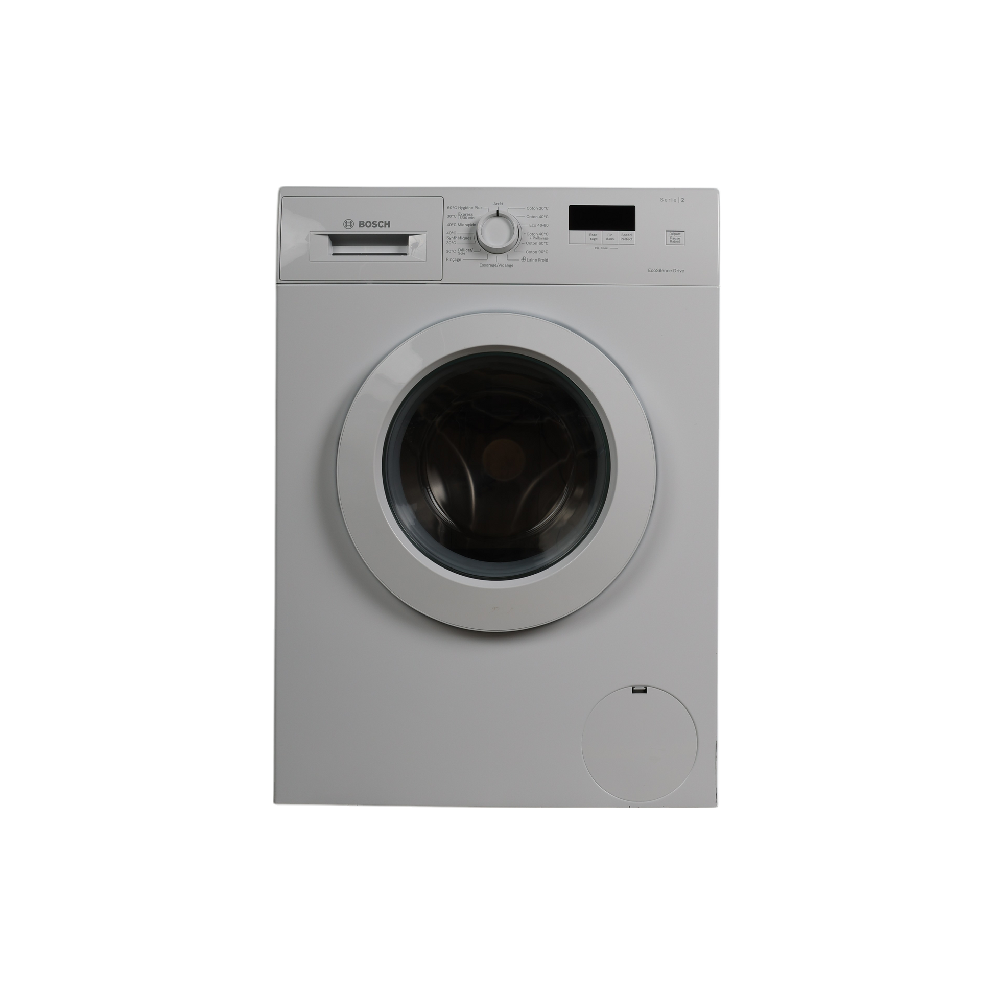 Lave-Linge Hublot 8 kg Reconditionné BOSCH WAJ24078FR : vue de face