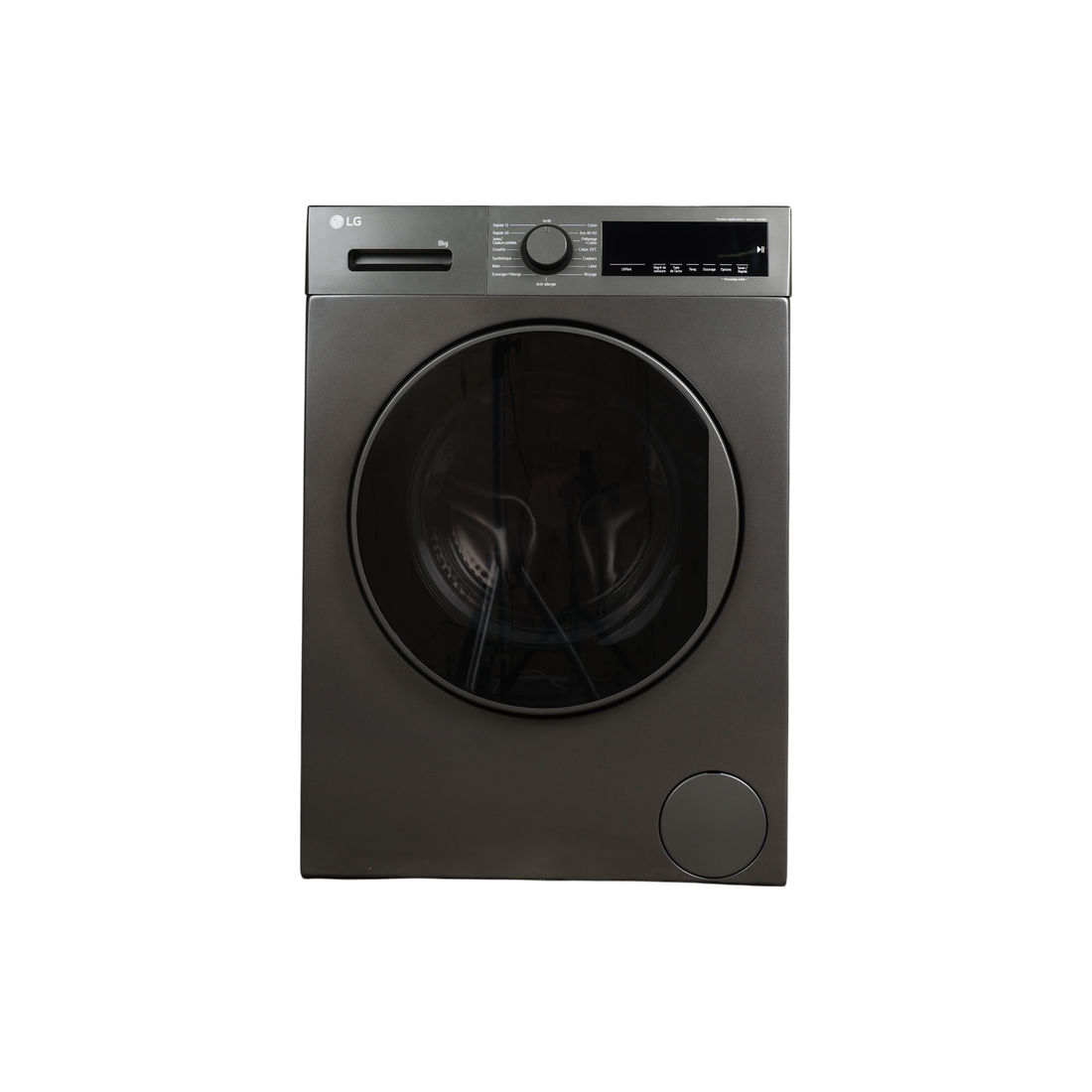 Lave-Linge Hublot 8 kg Reconditionné LG F82D14STS : vue de face