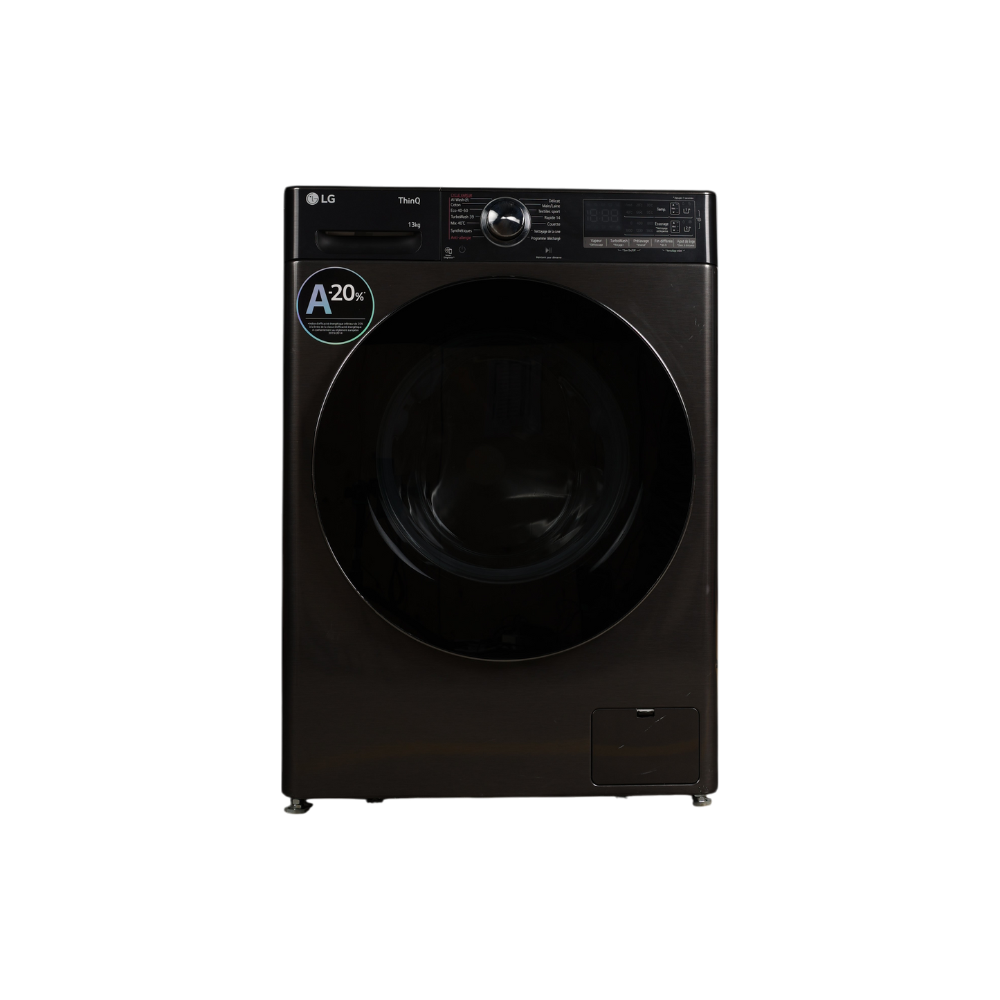 Lave-Linge Hublot 13 kg Reconditionné LG F34R92BSTA : vue de face