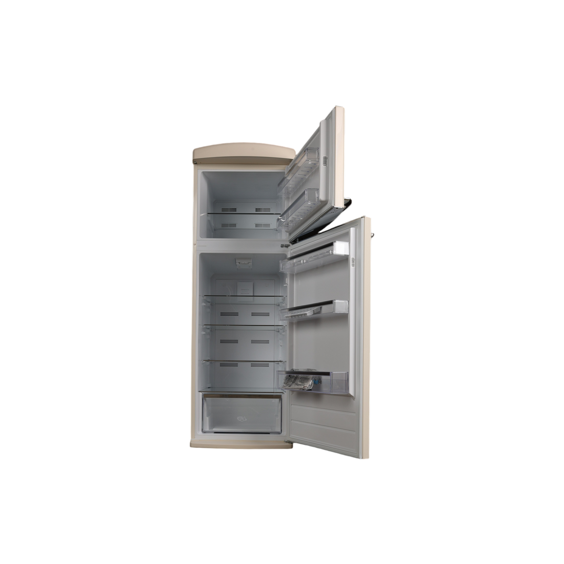 Réfrigérateur Avec Congélateur 311 L Reconditionné FRIGIDAIRE FFR33GFEWT : vue de l'intérieur